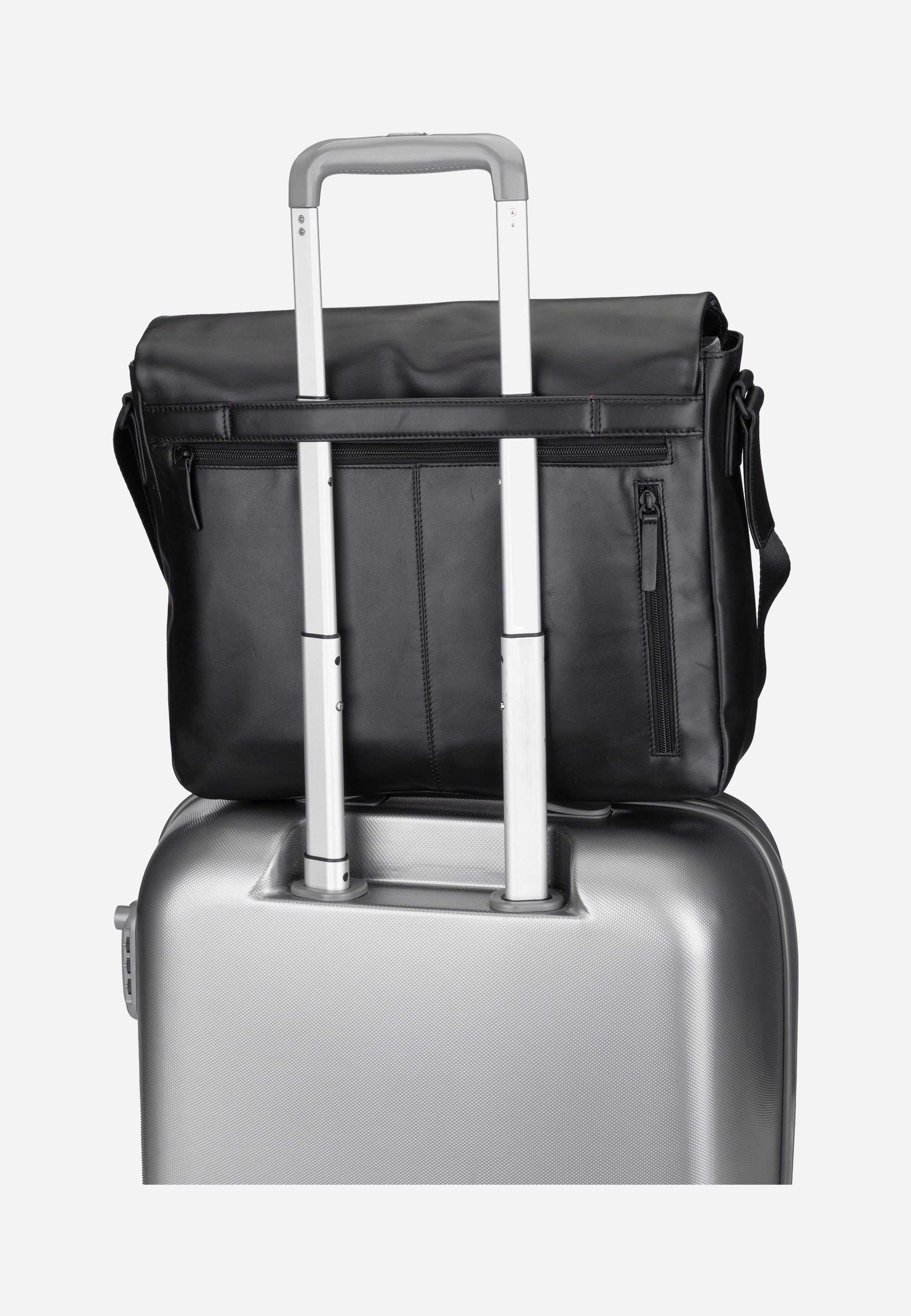 Jost - Aarhus 9122 Schwarz - Messenger Bag | Men-Image