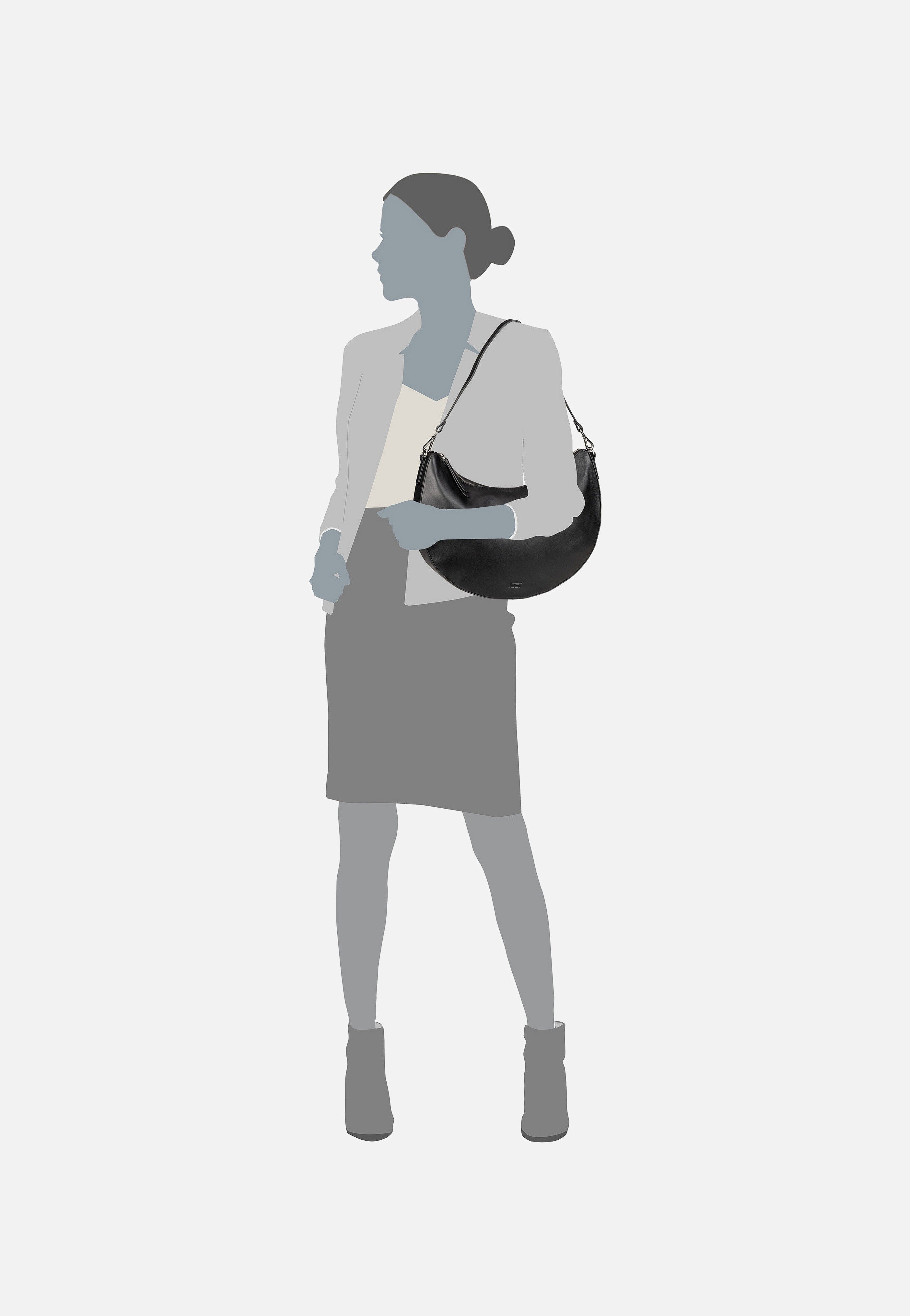 Jost - Arva 4313 Schwarz - Sling Bag | Women-Image