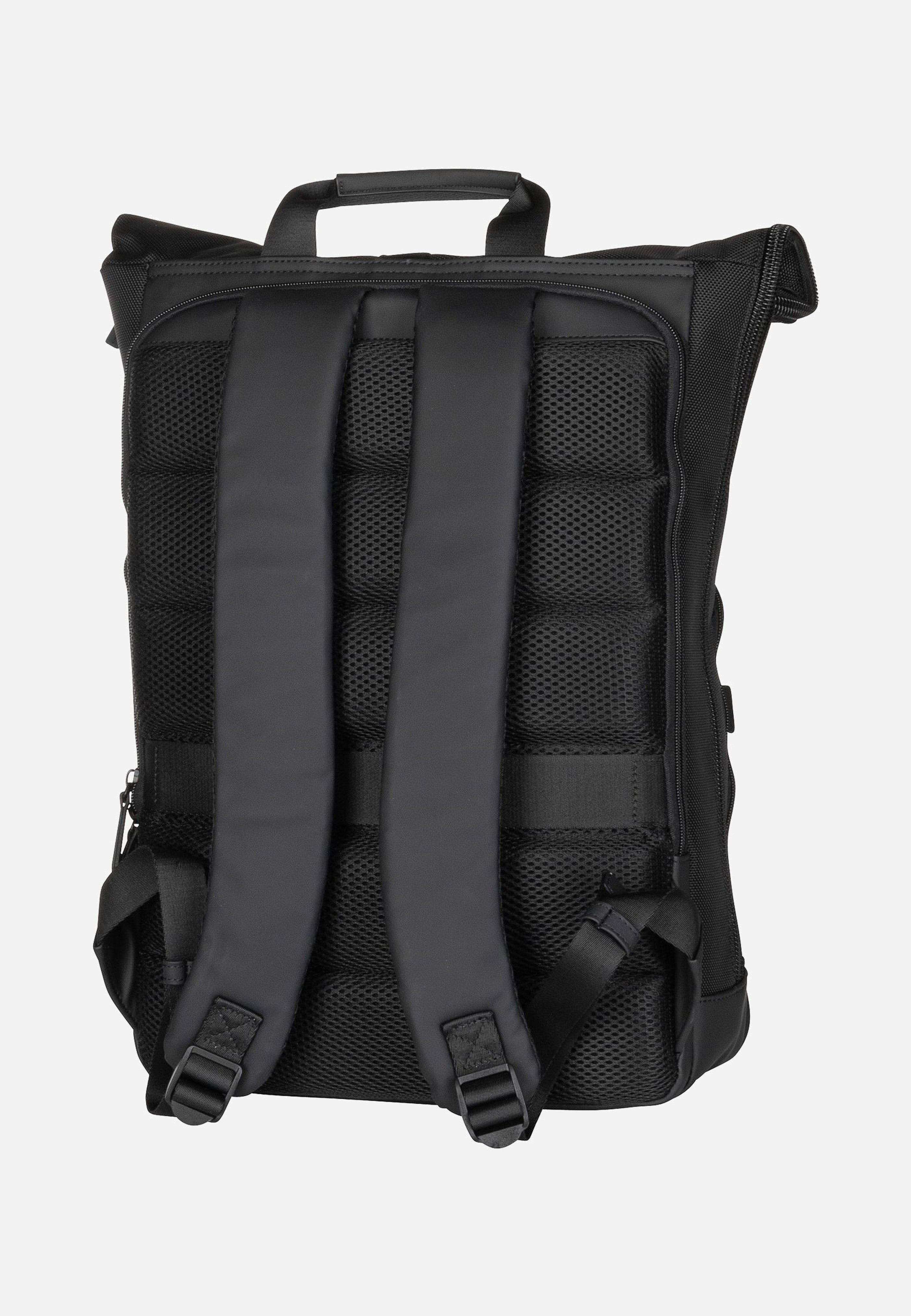 Jost - Balling Kurier 4015 Schwarz - Rolltop Backpack | Neutral-Image