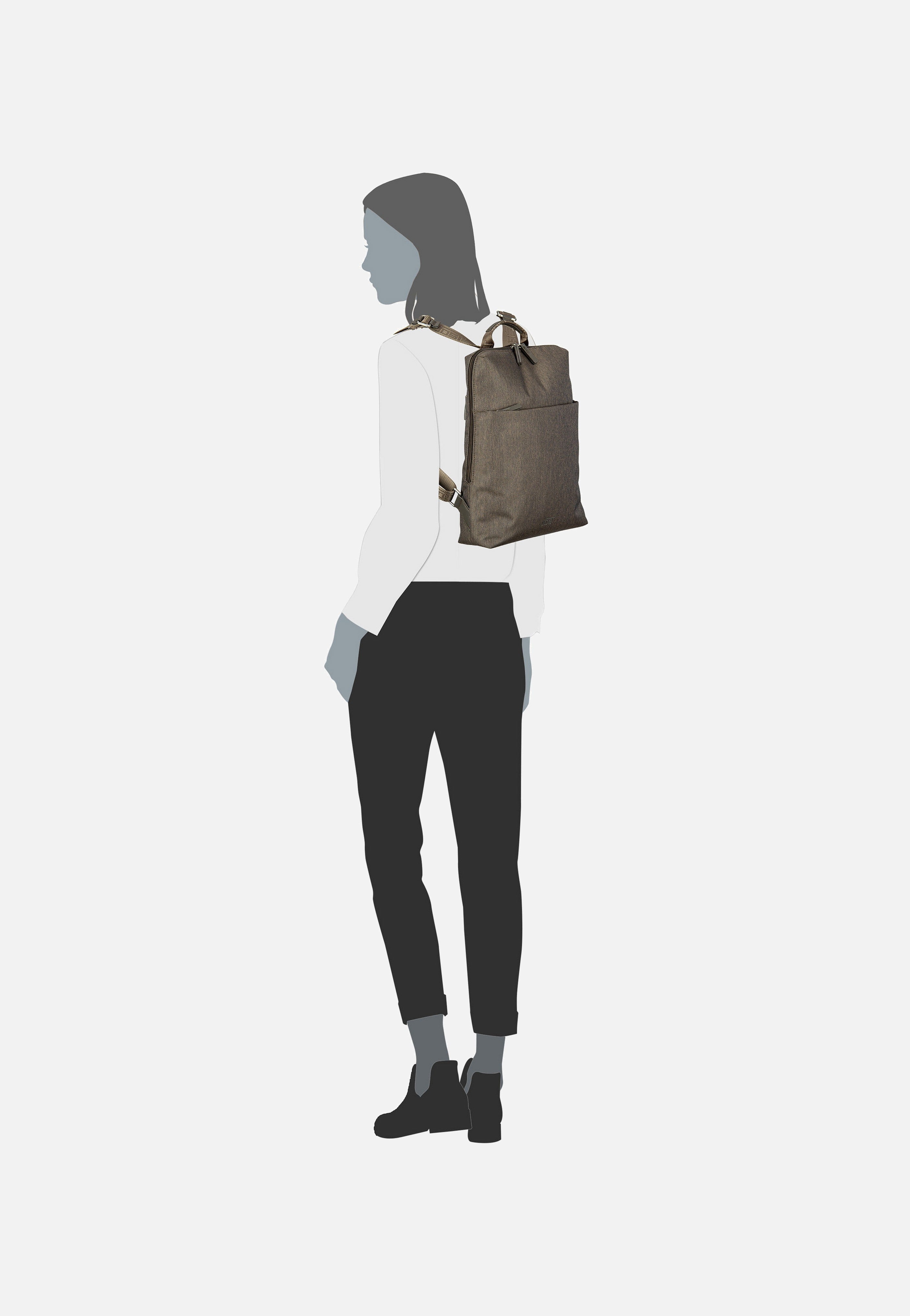 Jost - Bergen 1605 Taupe - Backpack | Neutral-Image
