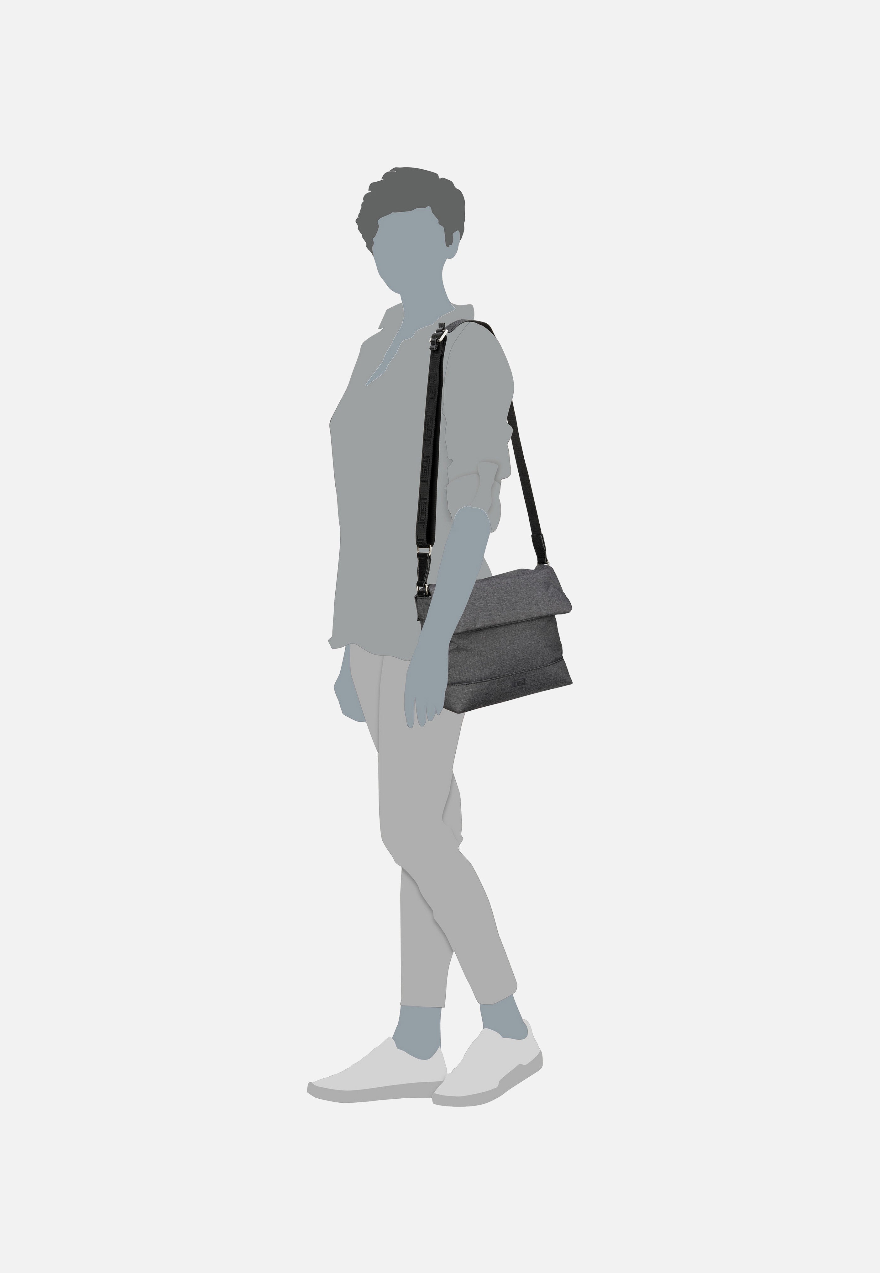 Jost - Bergen Dark Grey - Crossbody Bag | Women-Image