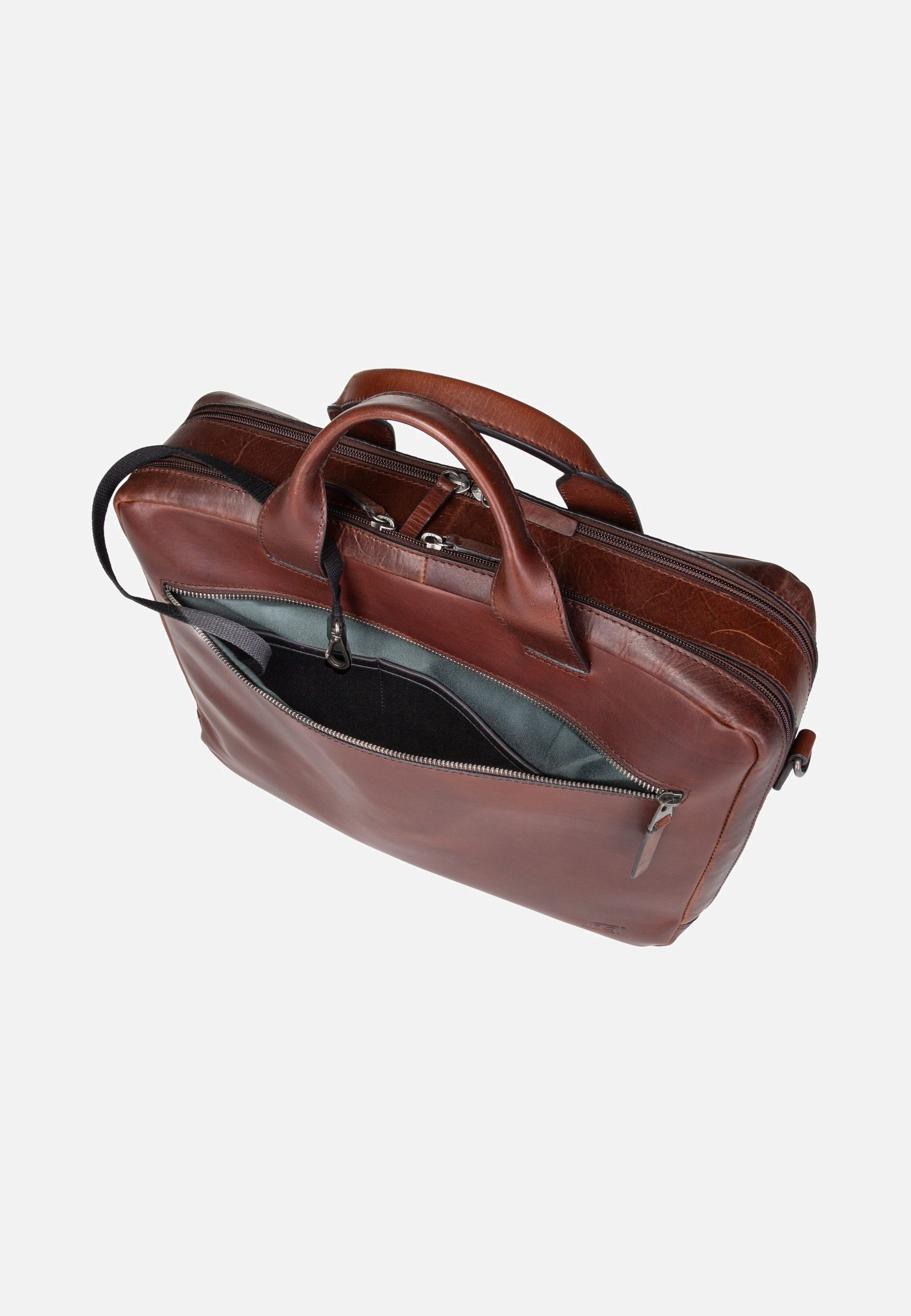Jost - Lund Business M 6744 Braun - Briefcase | Men-Image