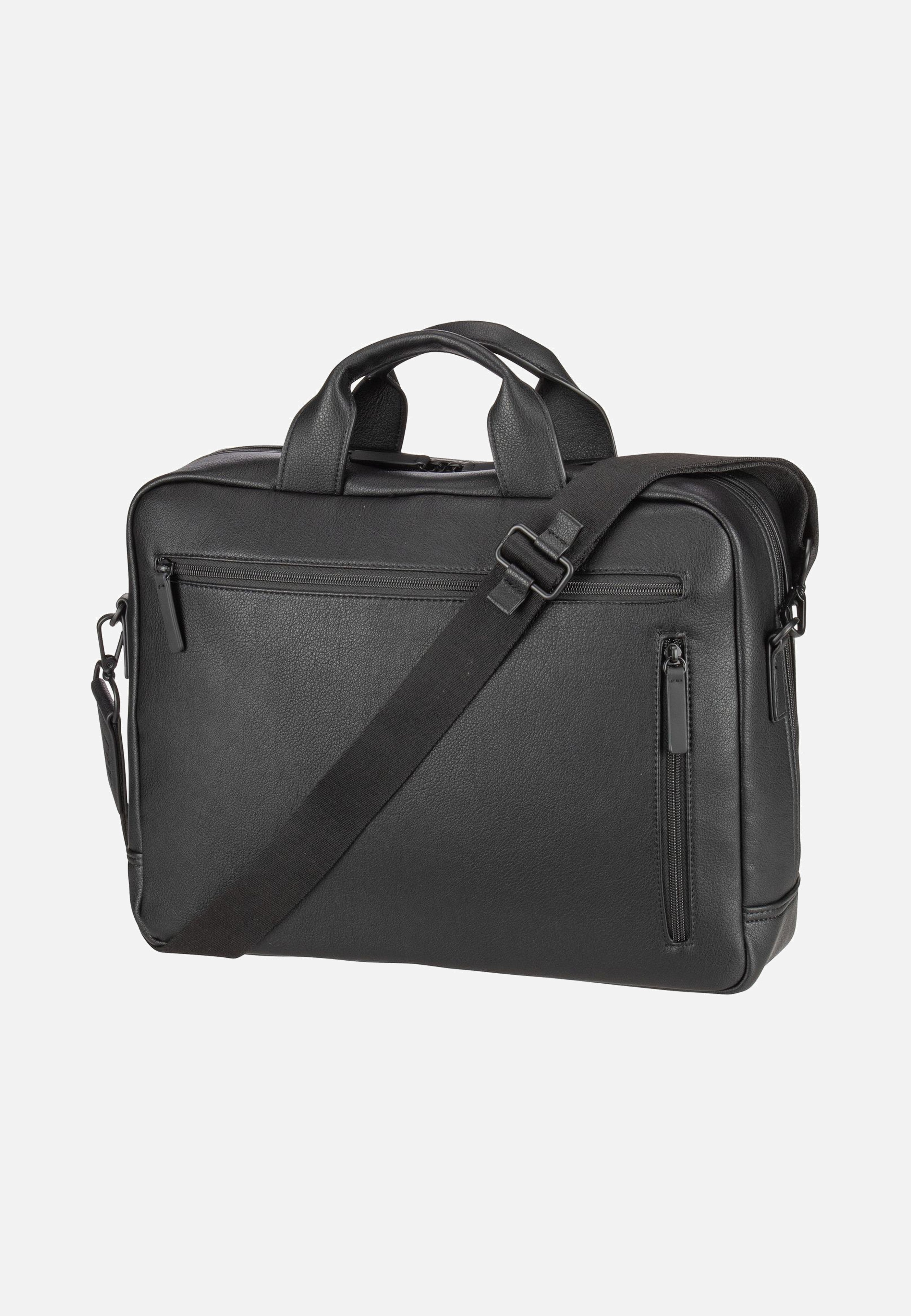 Jost - Riga Business Bag 1 Comp Black - Briefcase | Men-Image