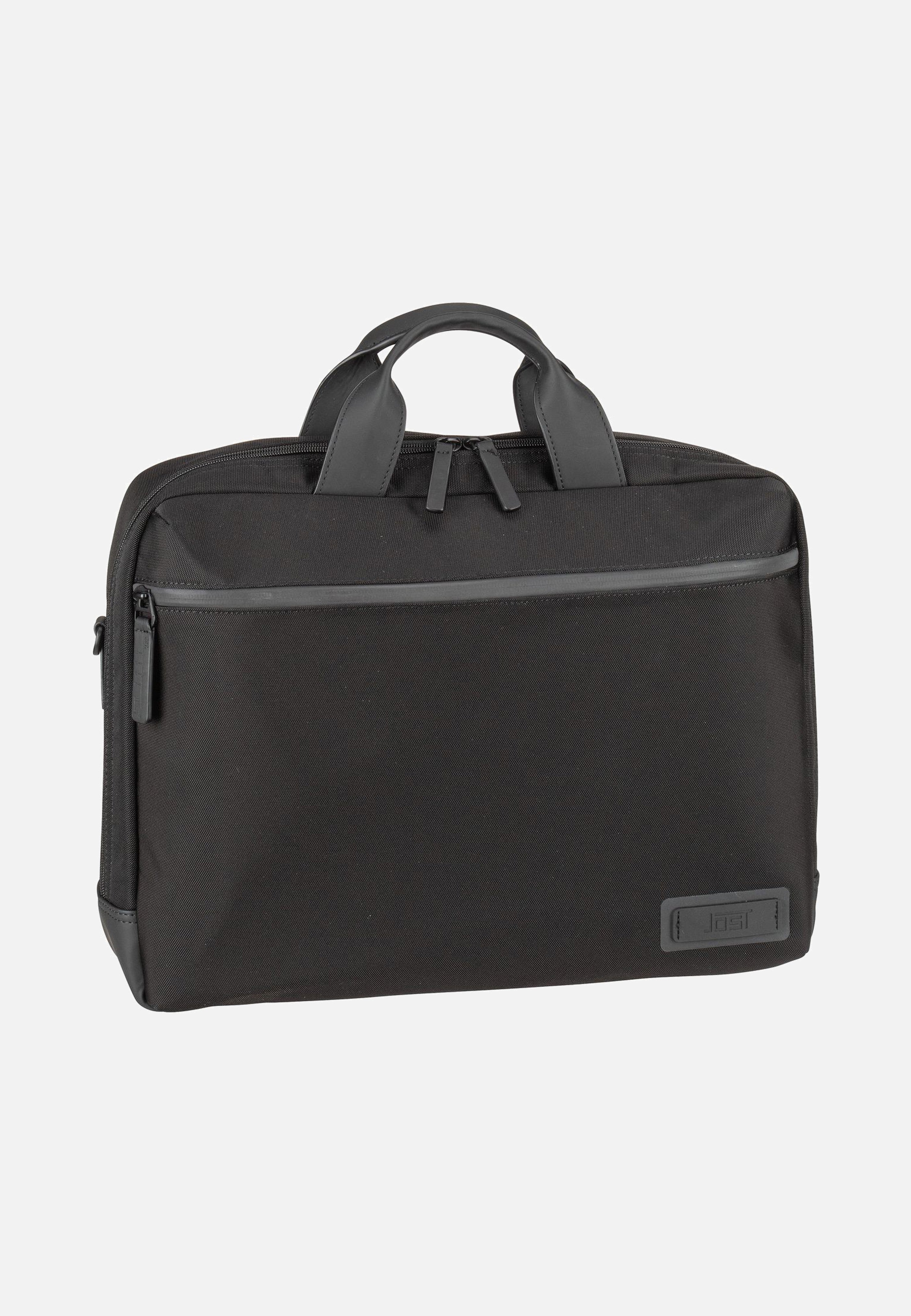 Jost - Tallinn Business Bag 1 Comp Black - Briefcase | Men-Image