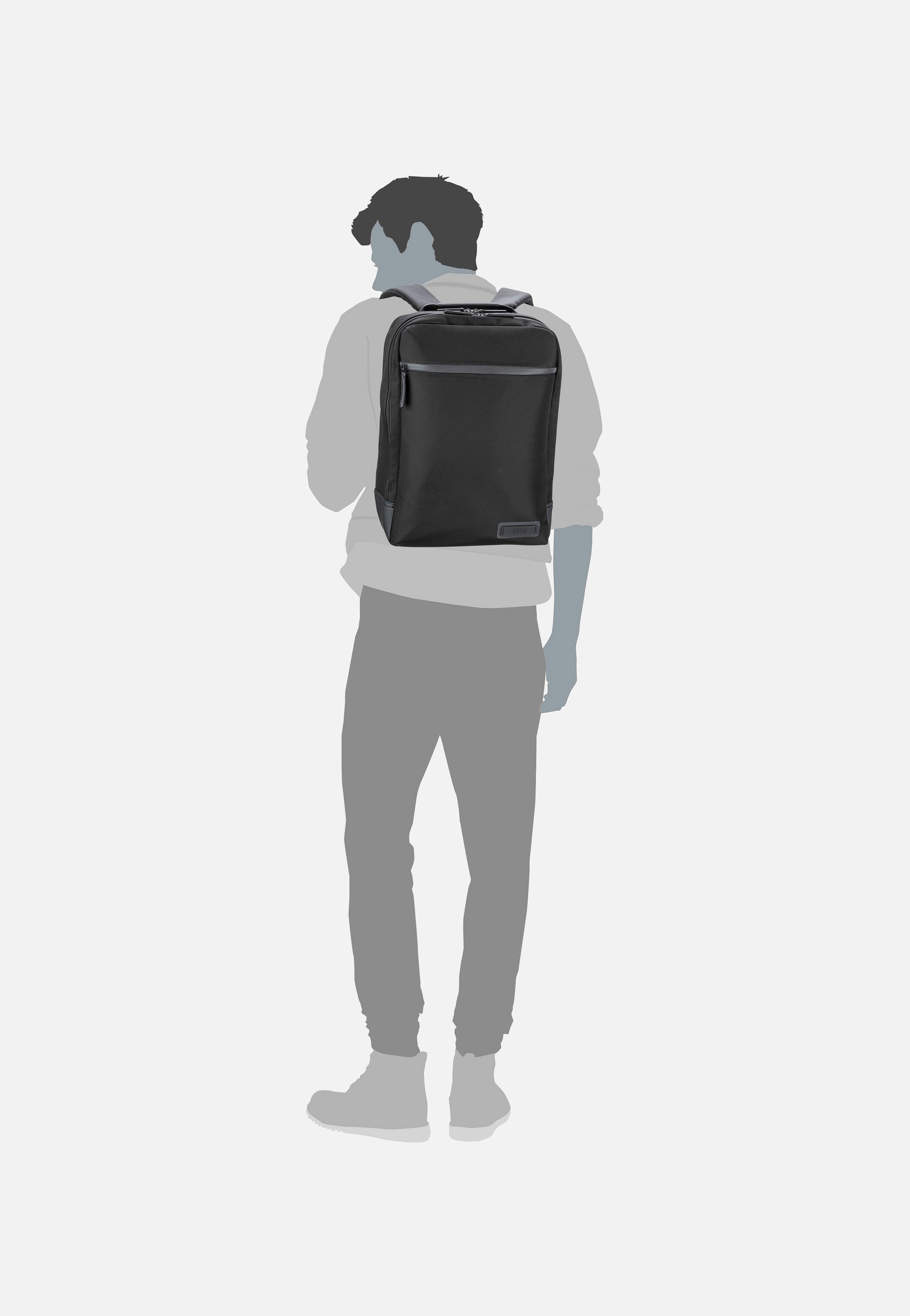 Jost - Tallinn Daypack Black - Backpack | Men-Image