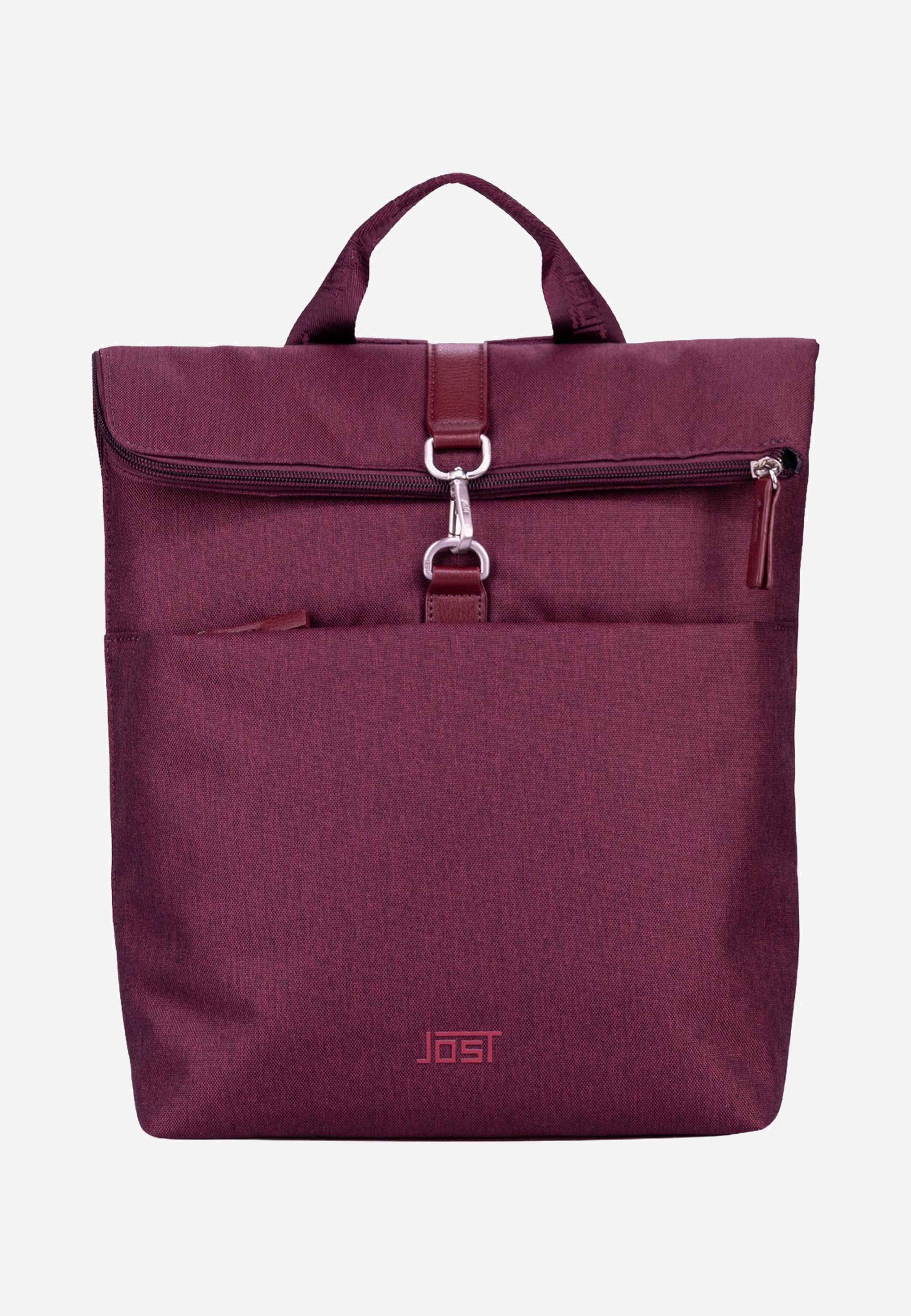 Jost Bergen 1606 Burgundy Rolltop Rucksack