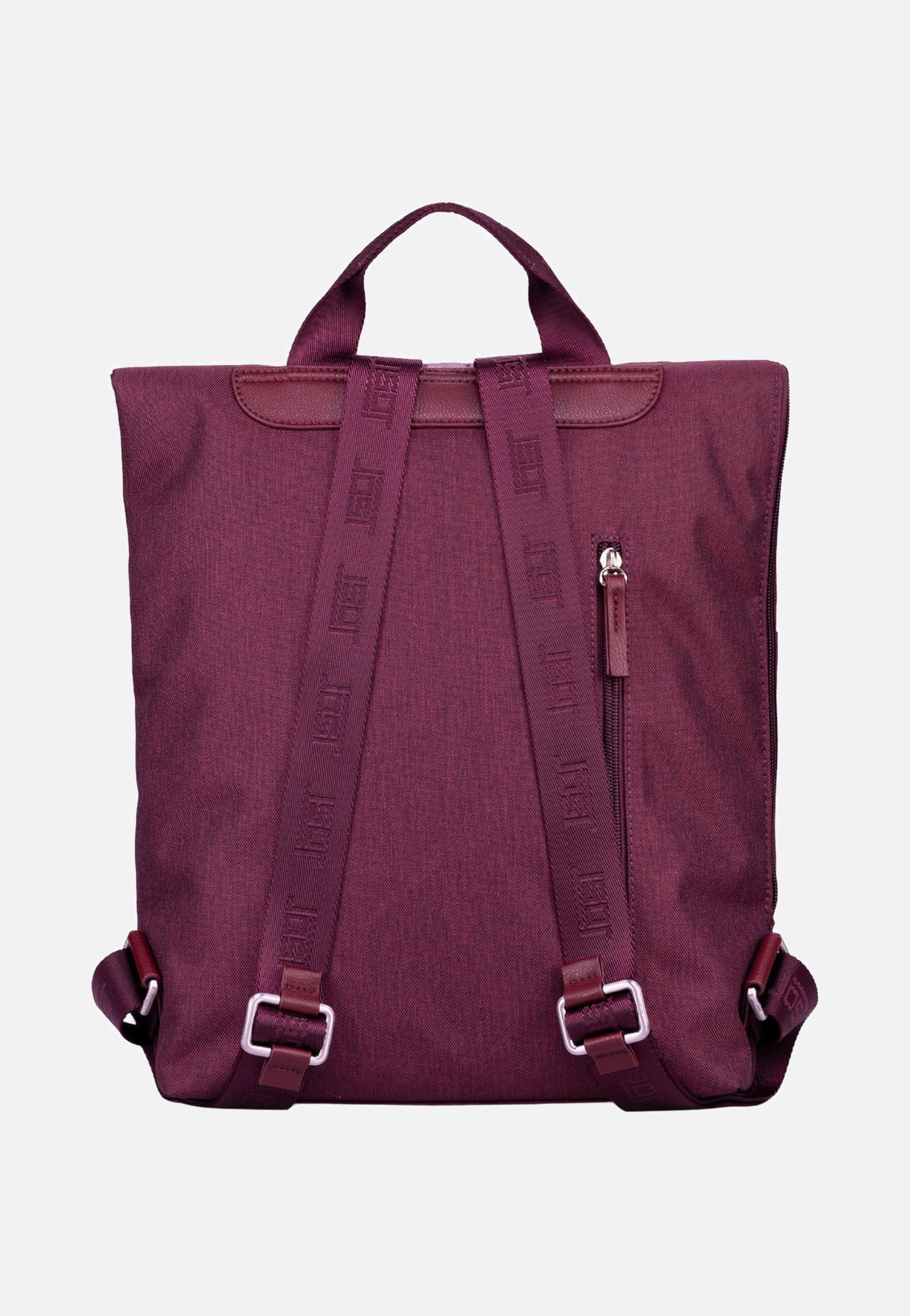 Jost Bergen 1606 Burgundy Rolltop Rucksack