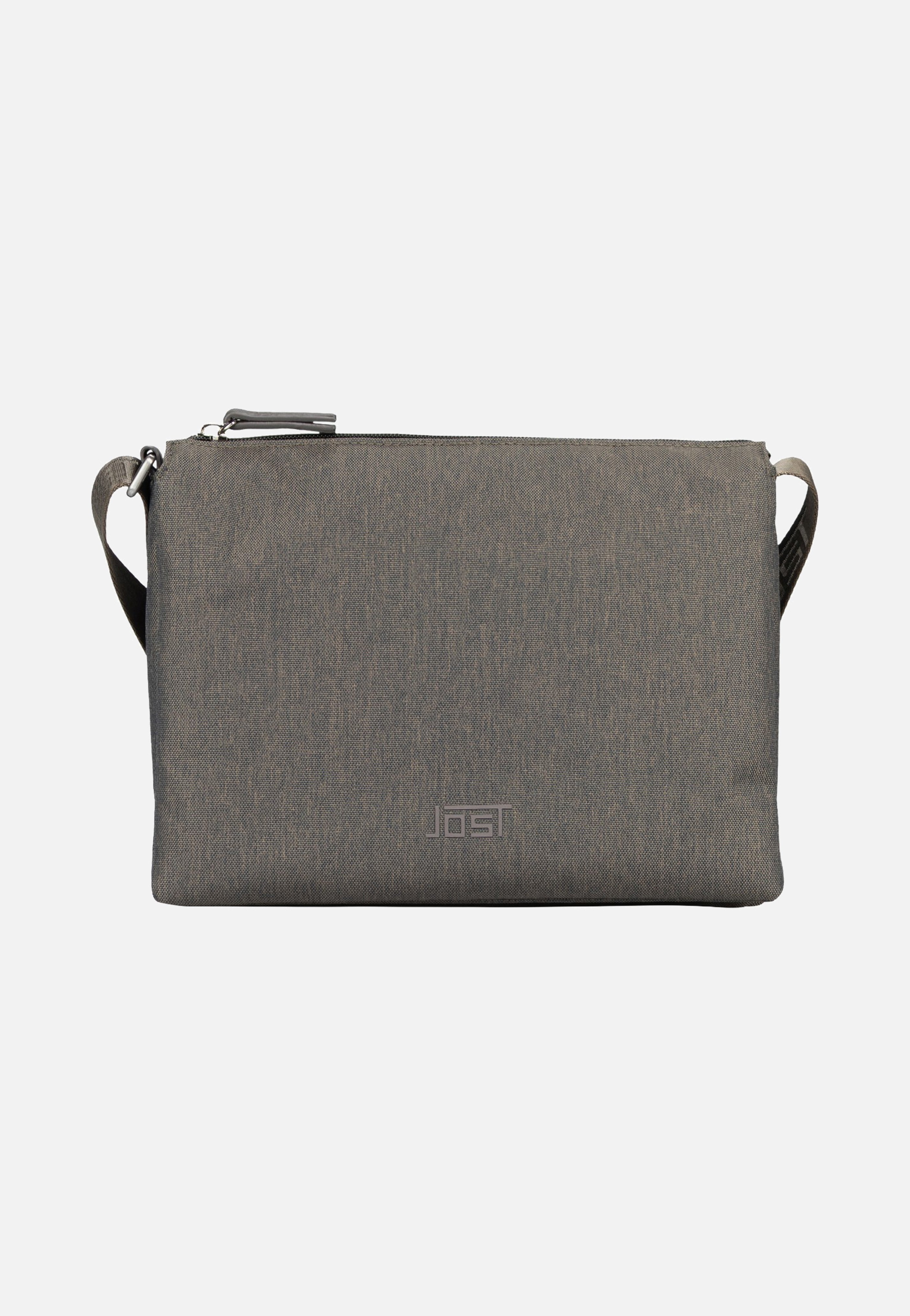 Jost Bergen 1612 Taupe Schultertasche