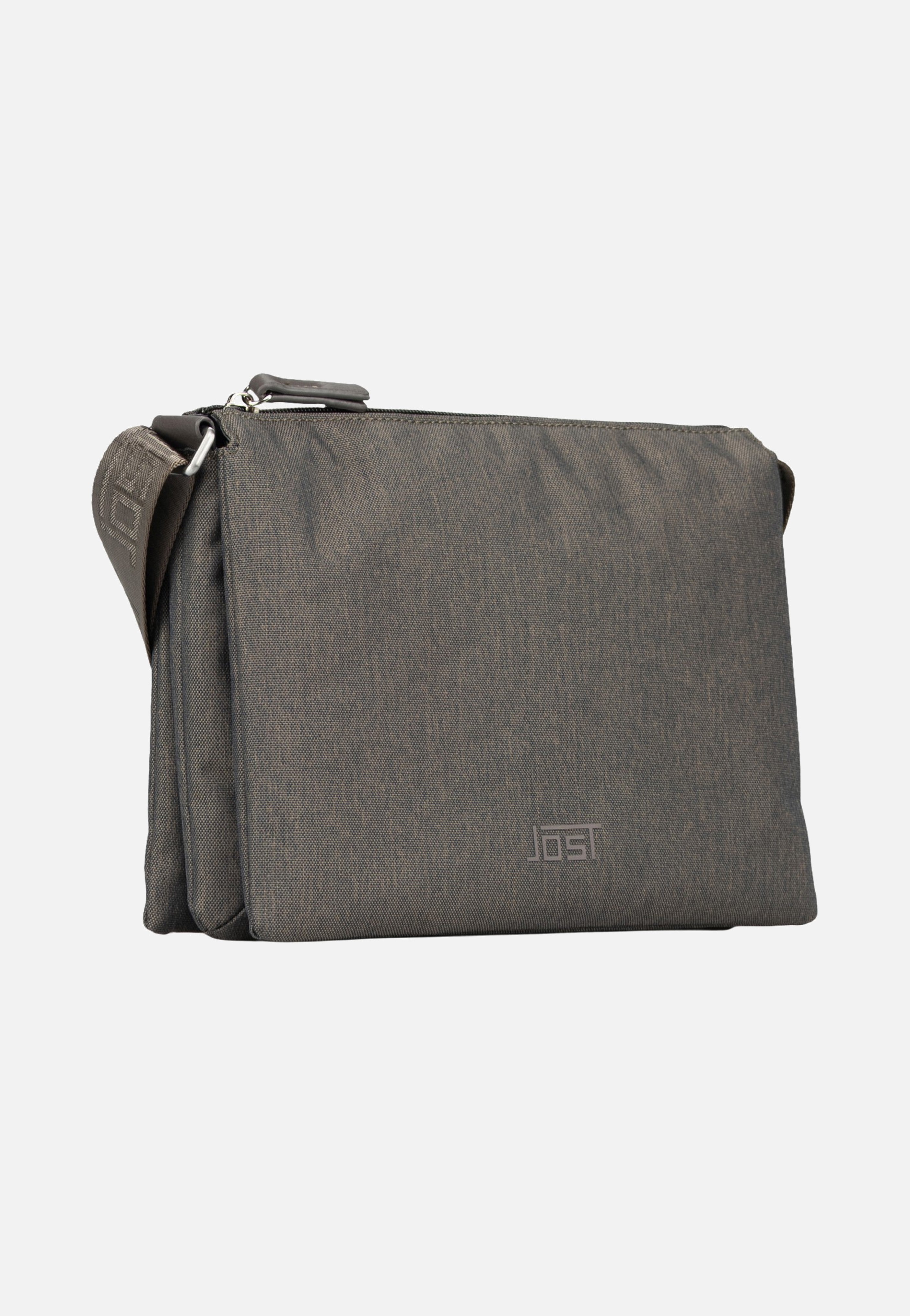 Jost Bergen 1612 Taupe Schultertasche