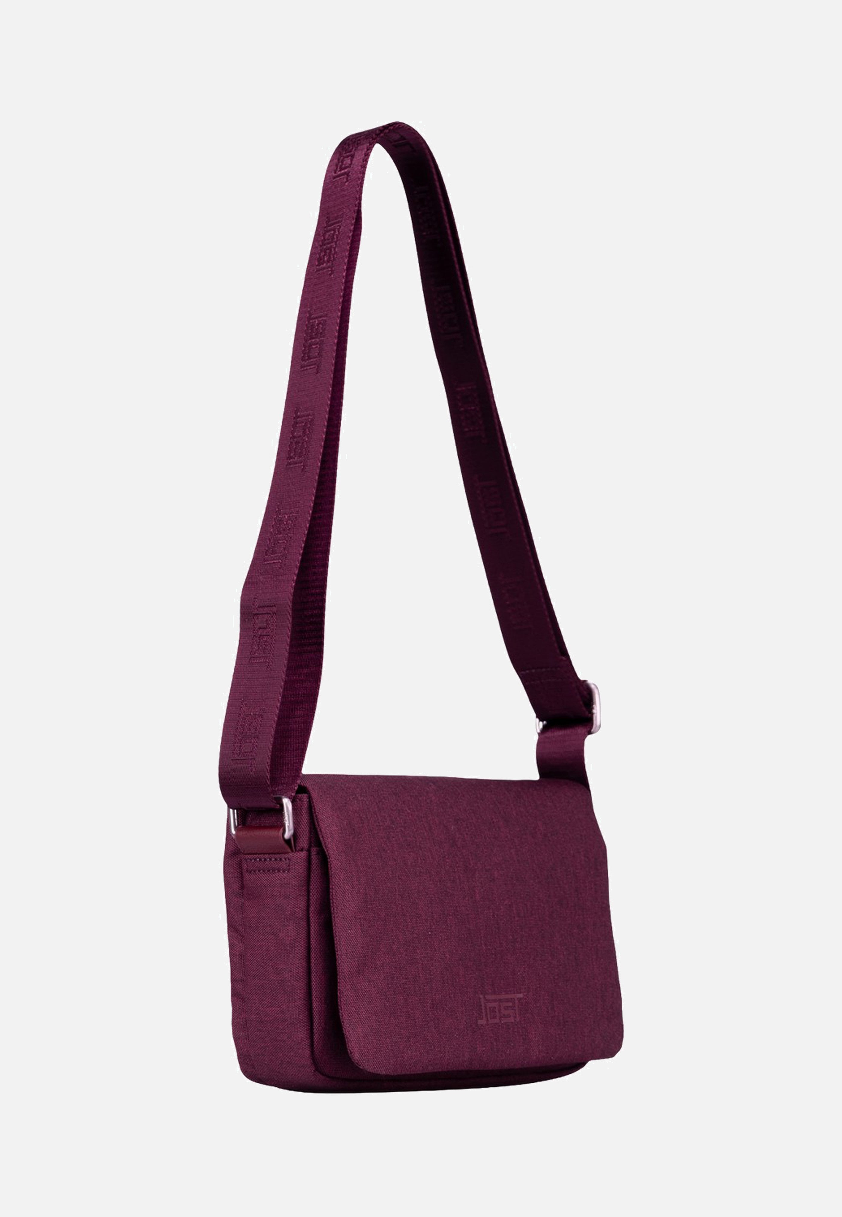 Jost Bergen 1613 Burgundy Crossbody Bag