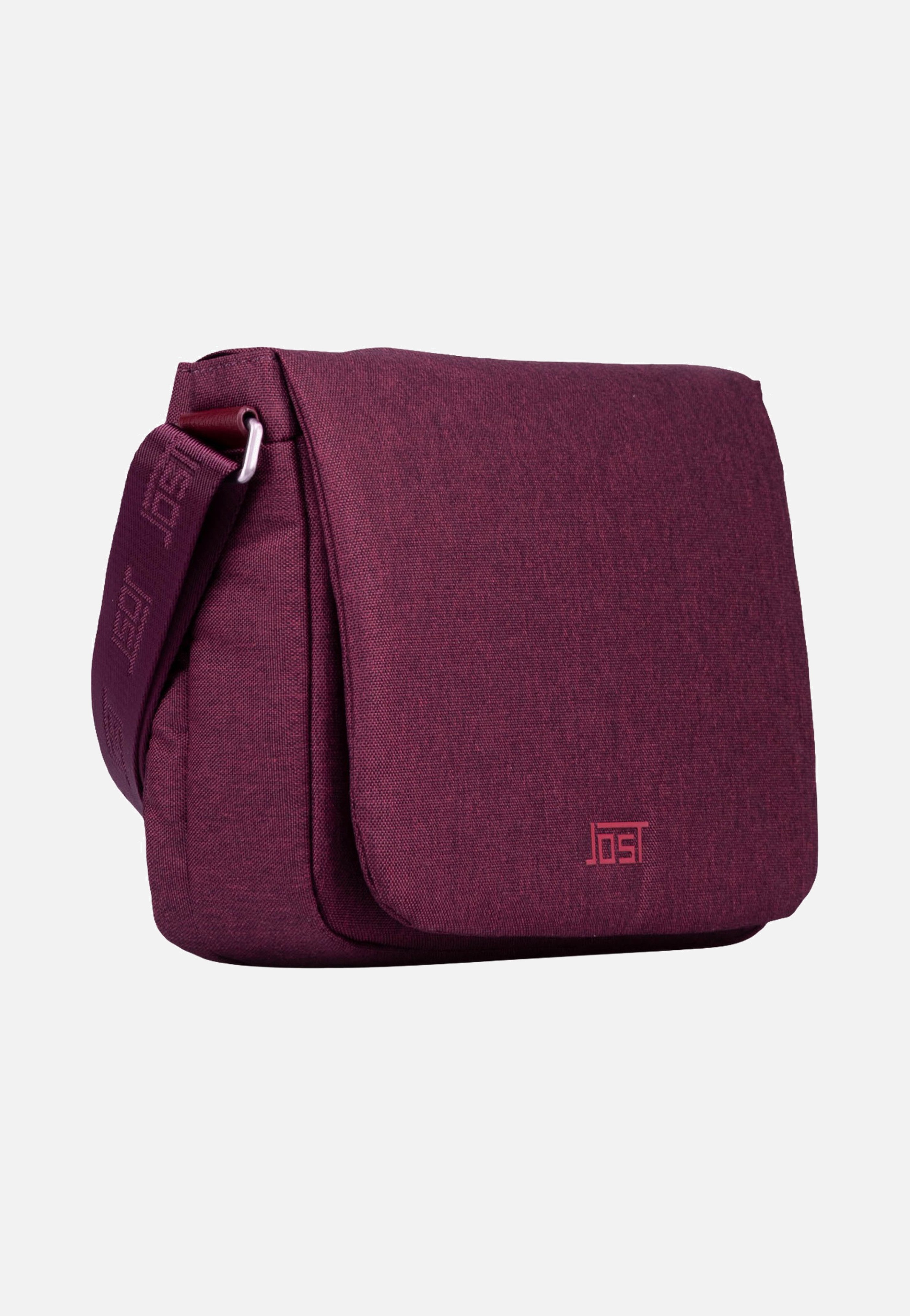 Jost Bergen 1614 Burgundy Crossbody Bag