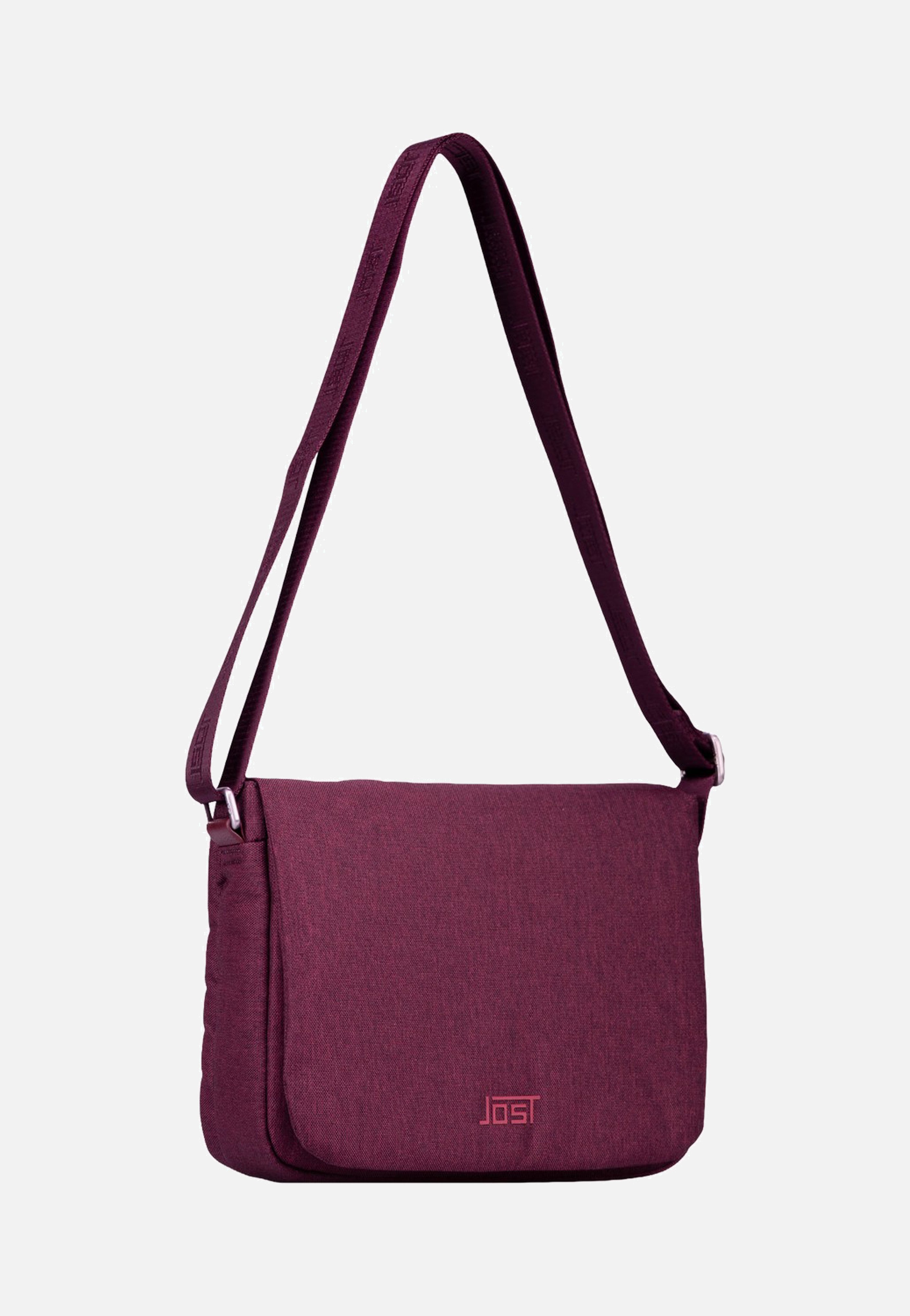 Jost Bergen 1614 Burgundy Crossbody Bag