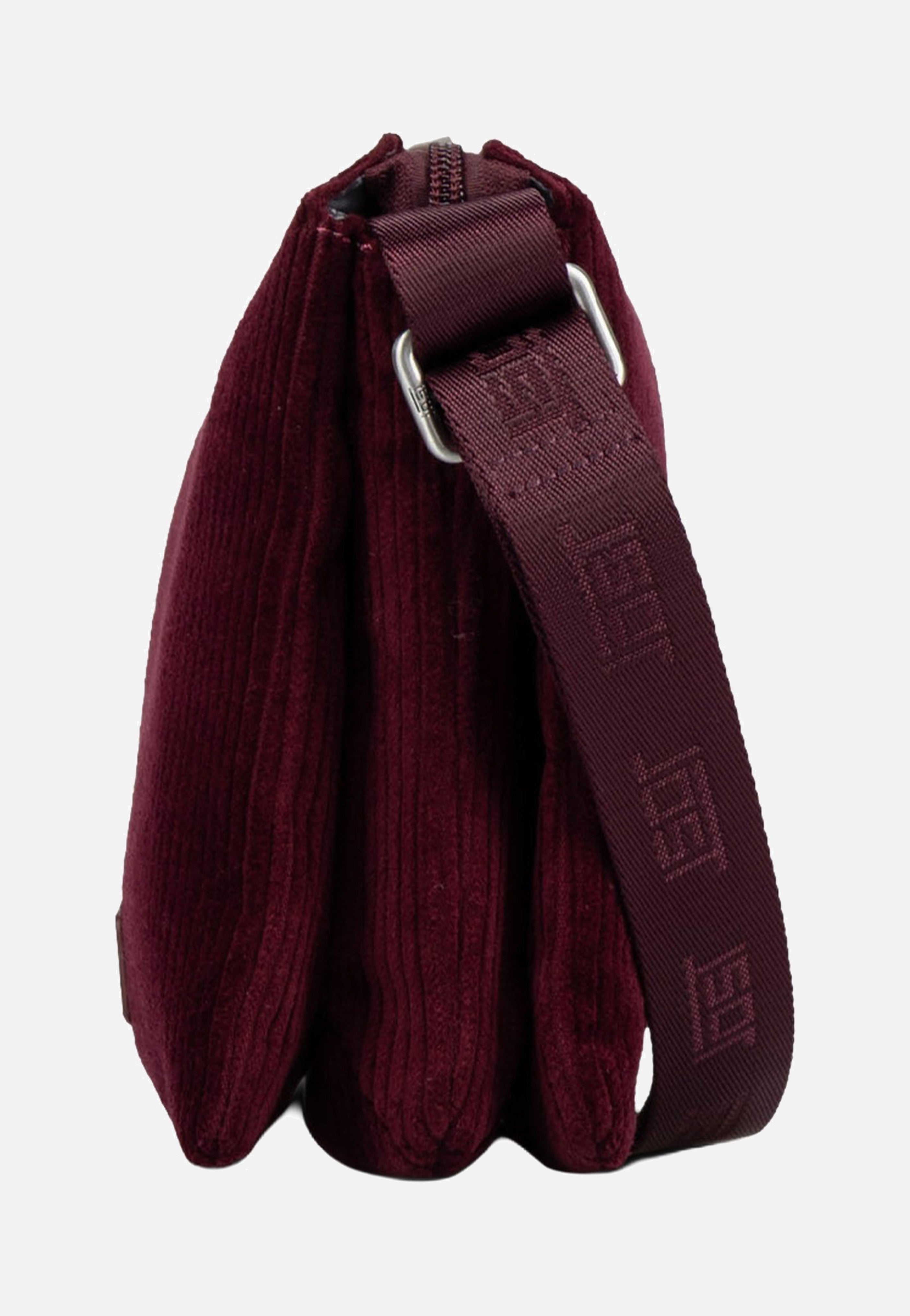 Jost Cord 3161 Burgundy Crossbody Bag