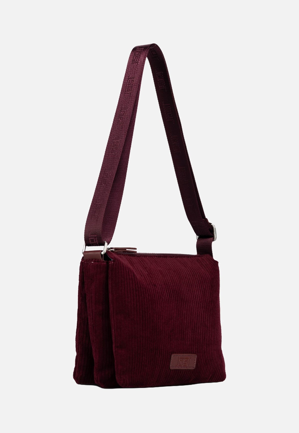 Jost Cord 3161 Burgundy Crossbody Bag