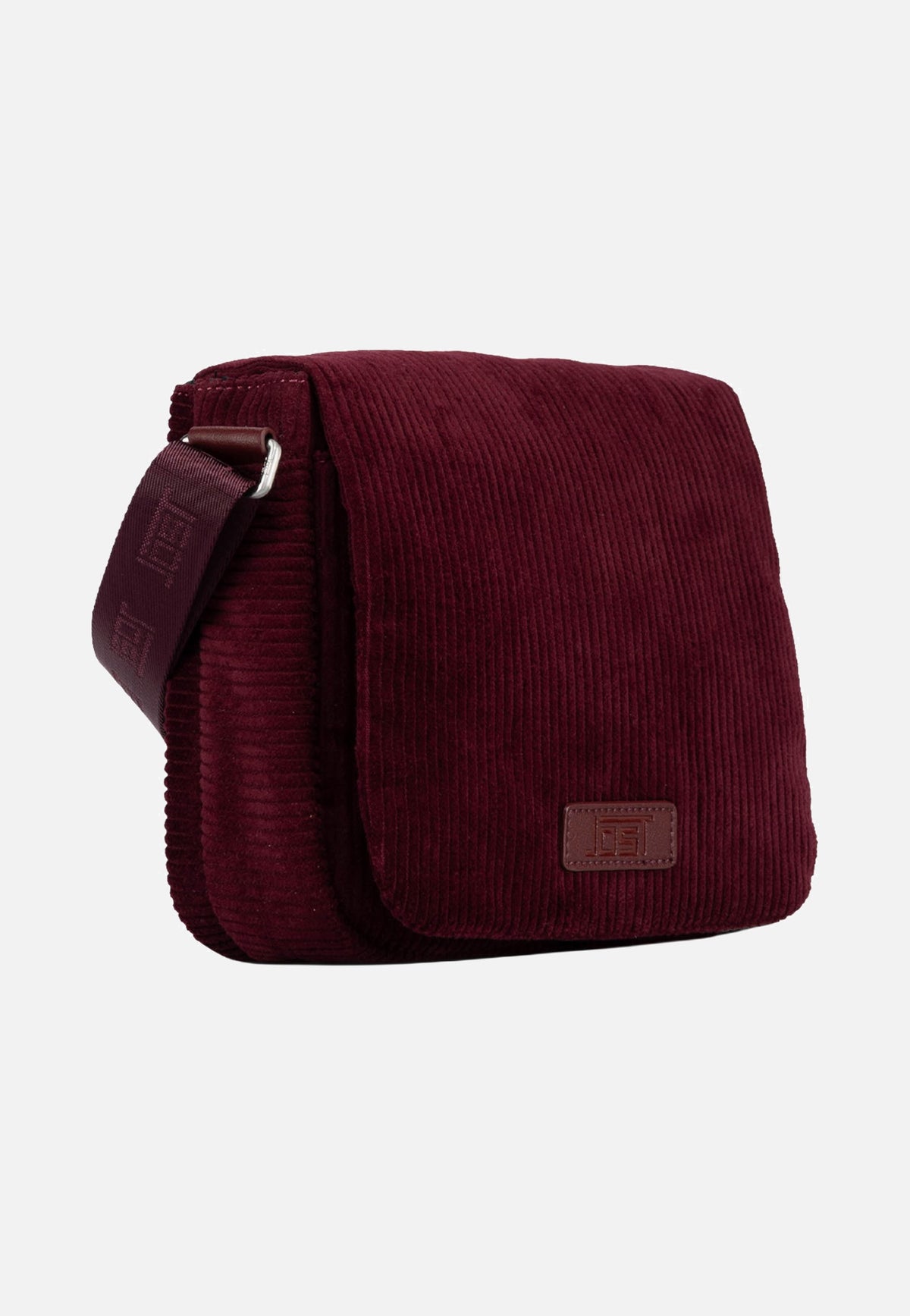 Jost Cord 3163 Burgundy Crossbody Bag