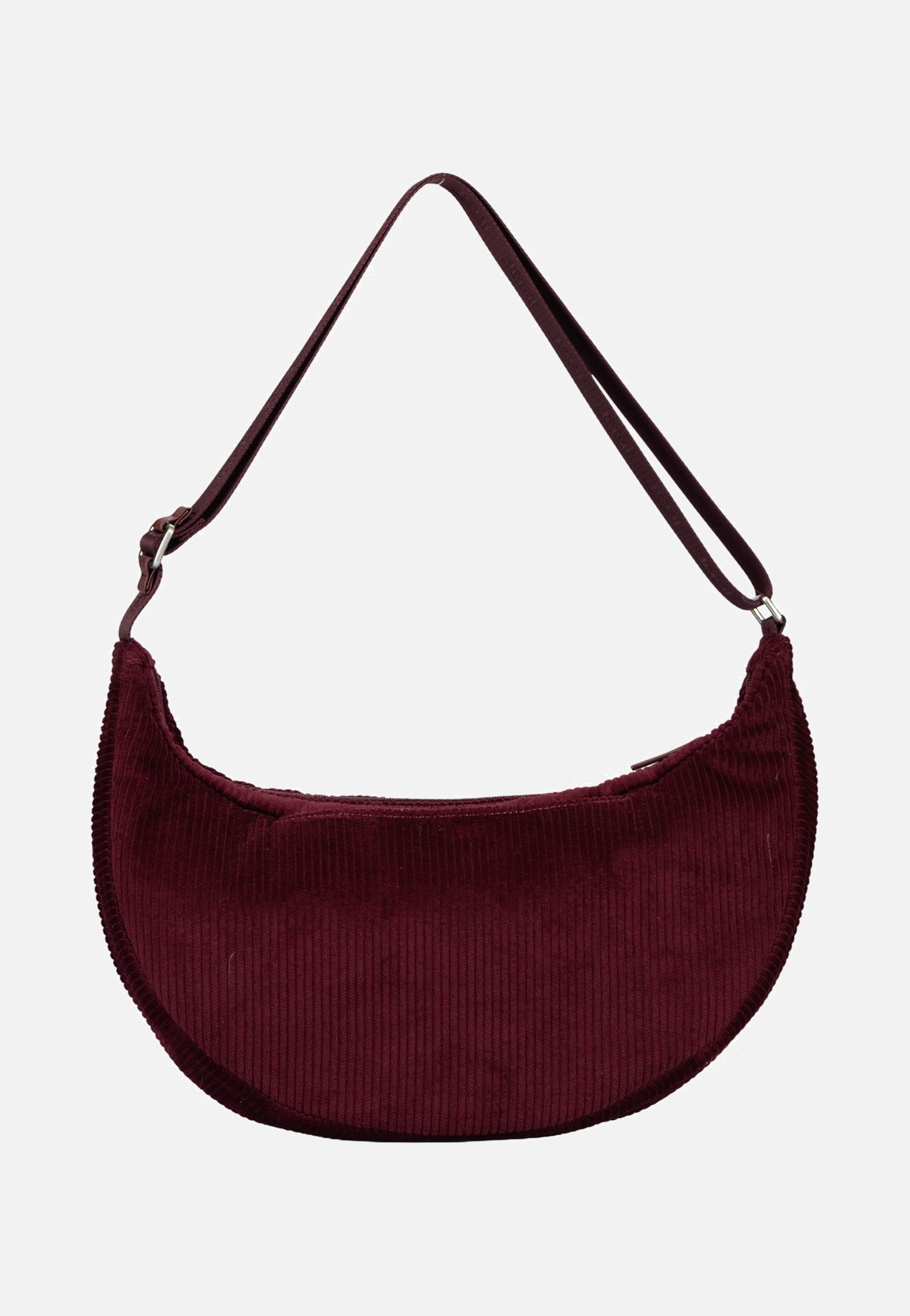 Jost Cord 3165 Burgundy Hobo Bag