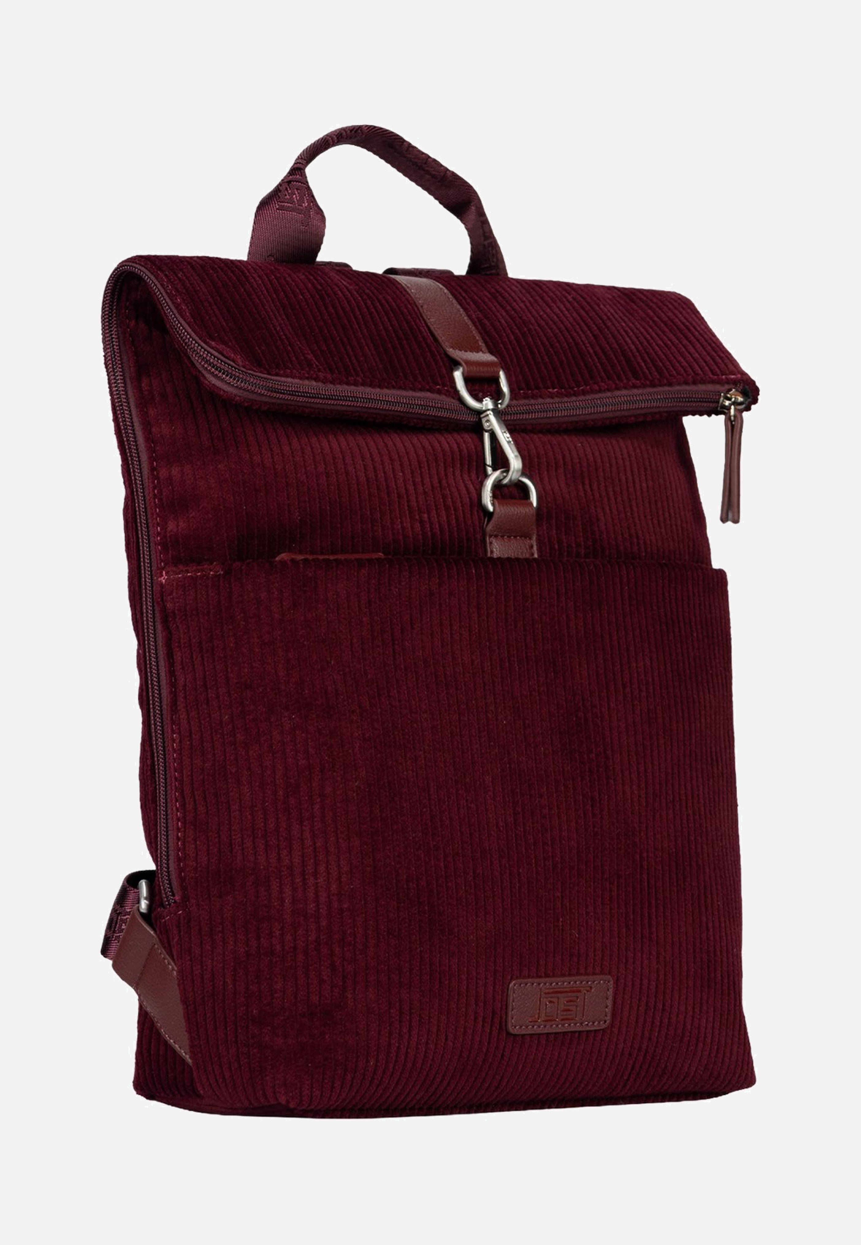 Jost Cord Courier 3167 Burgundy Rucksack