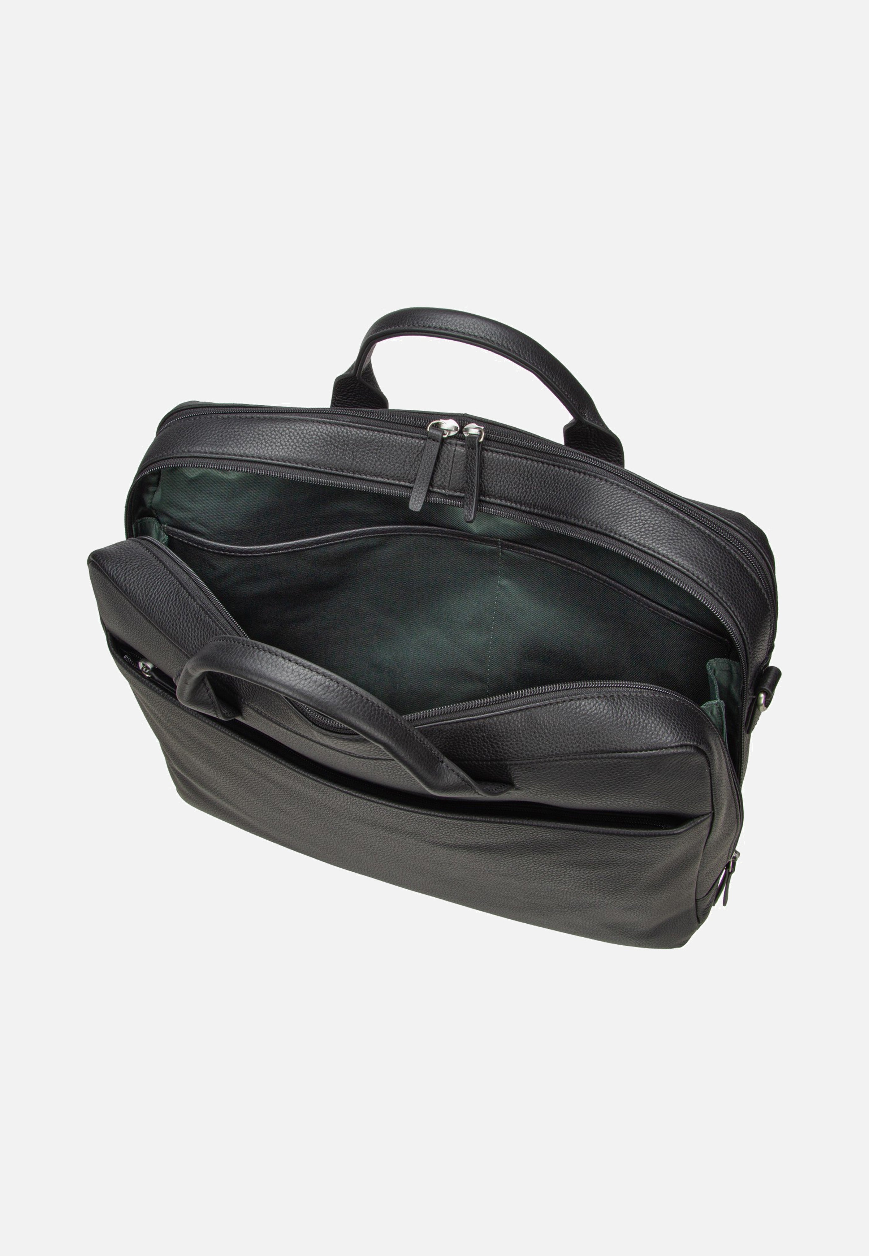 Jost Frankfurt Business Bag 2C Black Aktentasche