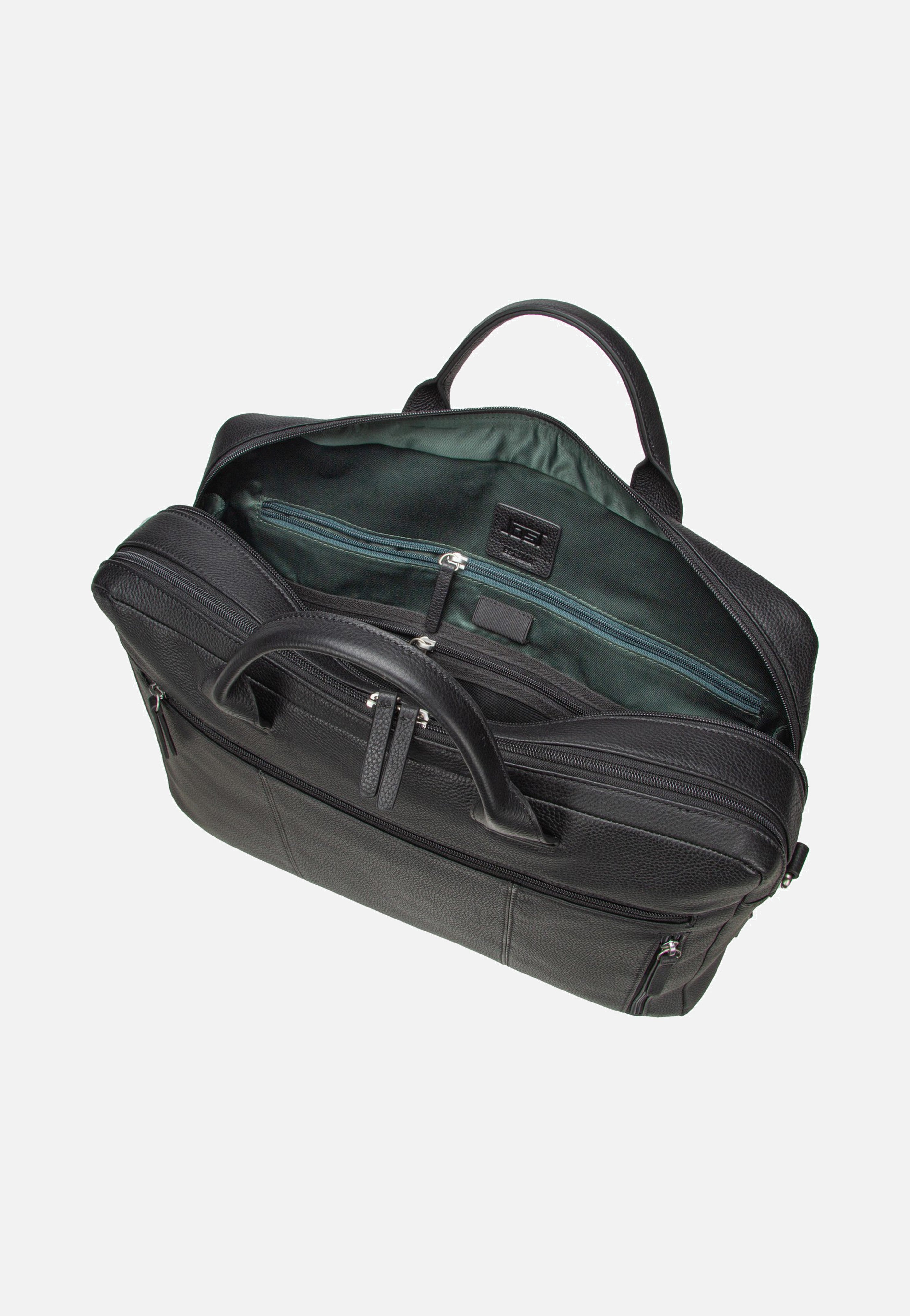 Jost Frankfurt Business Bag 2C Black Aktentasche