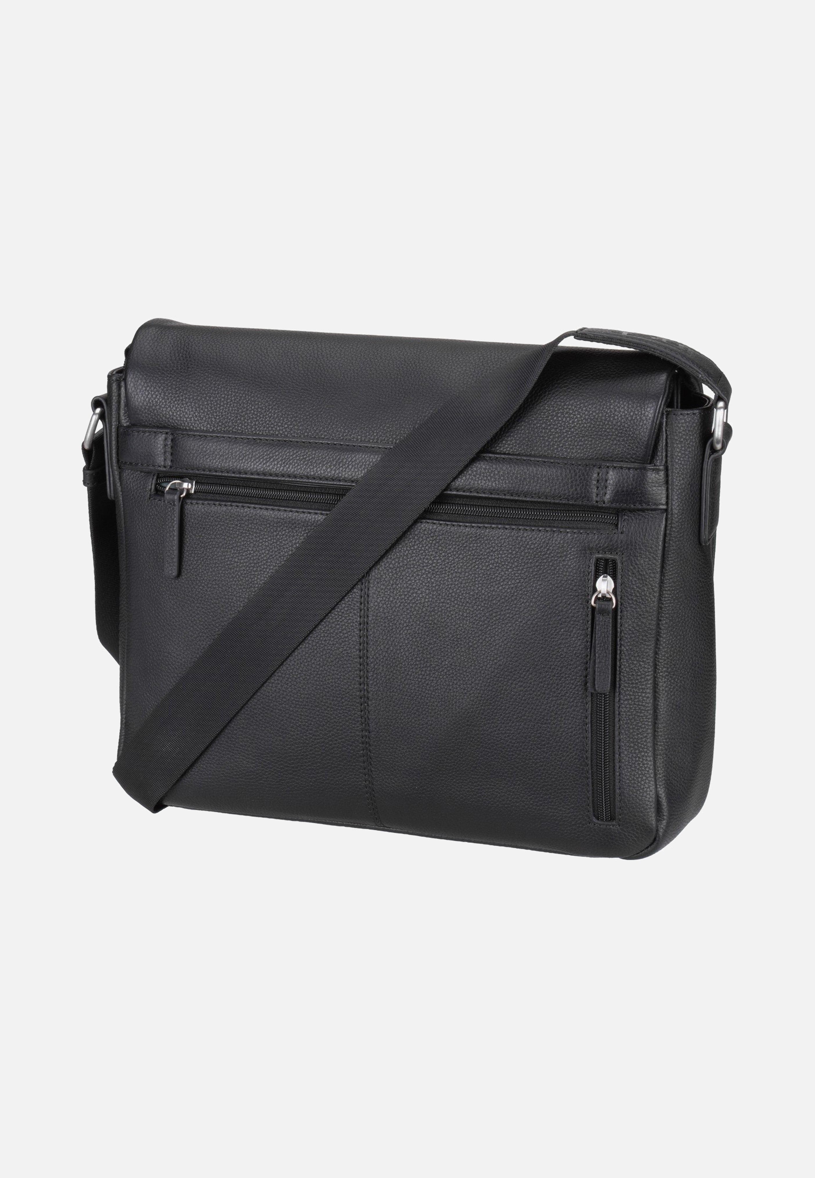 Jost - Frankfurt Shoulder Bag M Black - Shoulder Bag | Men-Image