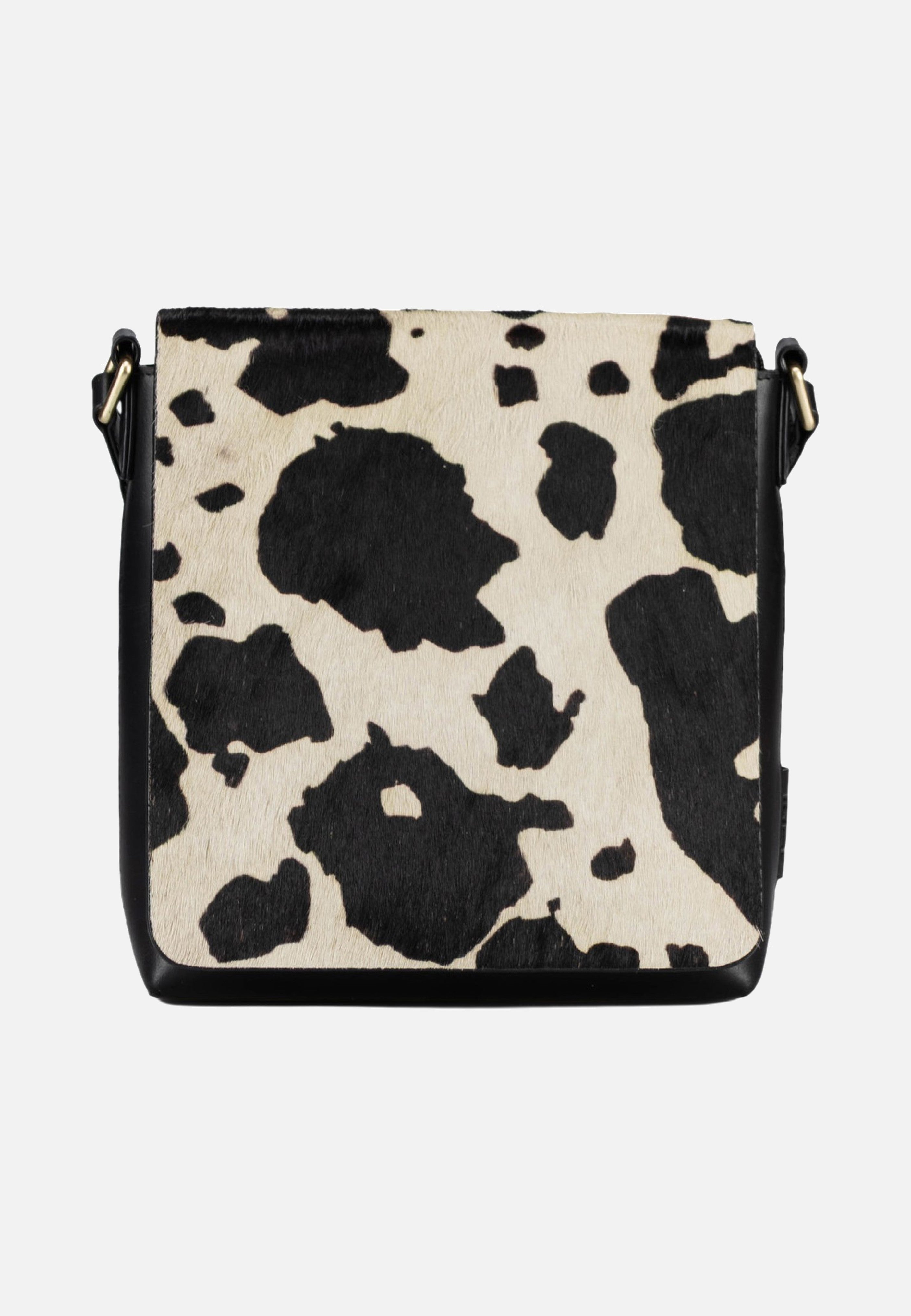Jost - Furry Cow Shoulder Bag S 3124 Black - Shoulder Bag | Neutral-Image