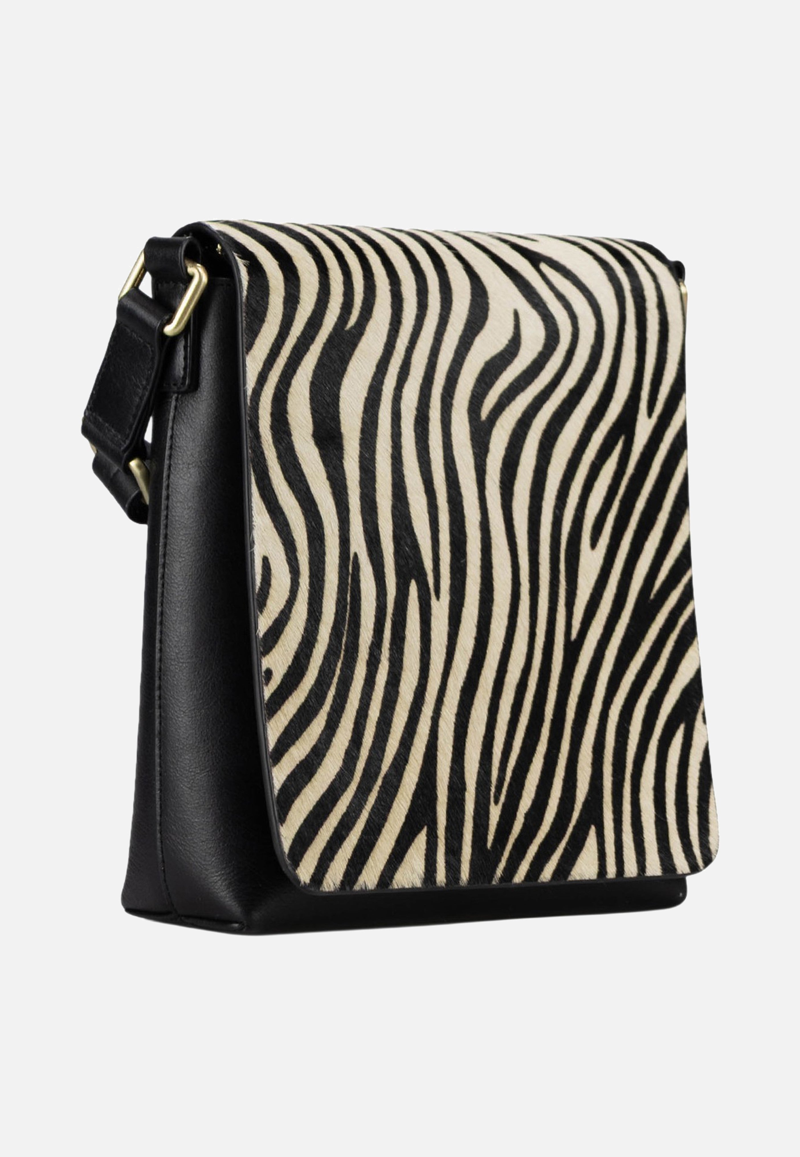 Jost - Furry Zebra Shoulder Bag S 3114 Zebra - Shoulder Bag | Neutral-Image