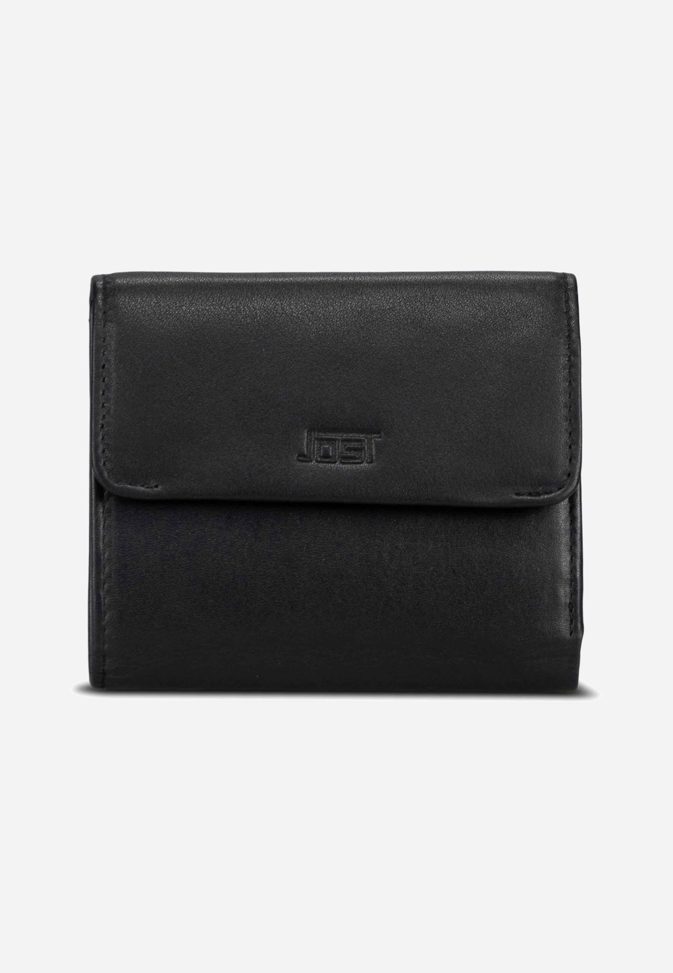 Jost Odense 6333 Medium Black Portemonnaie