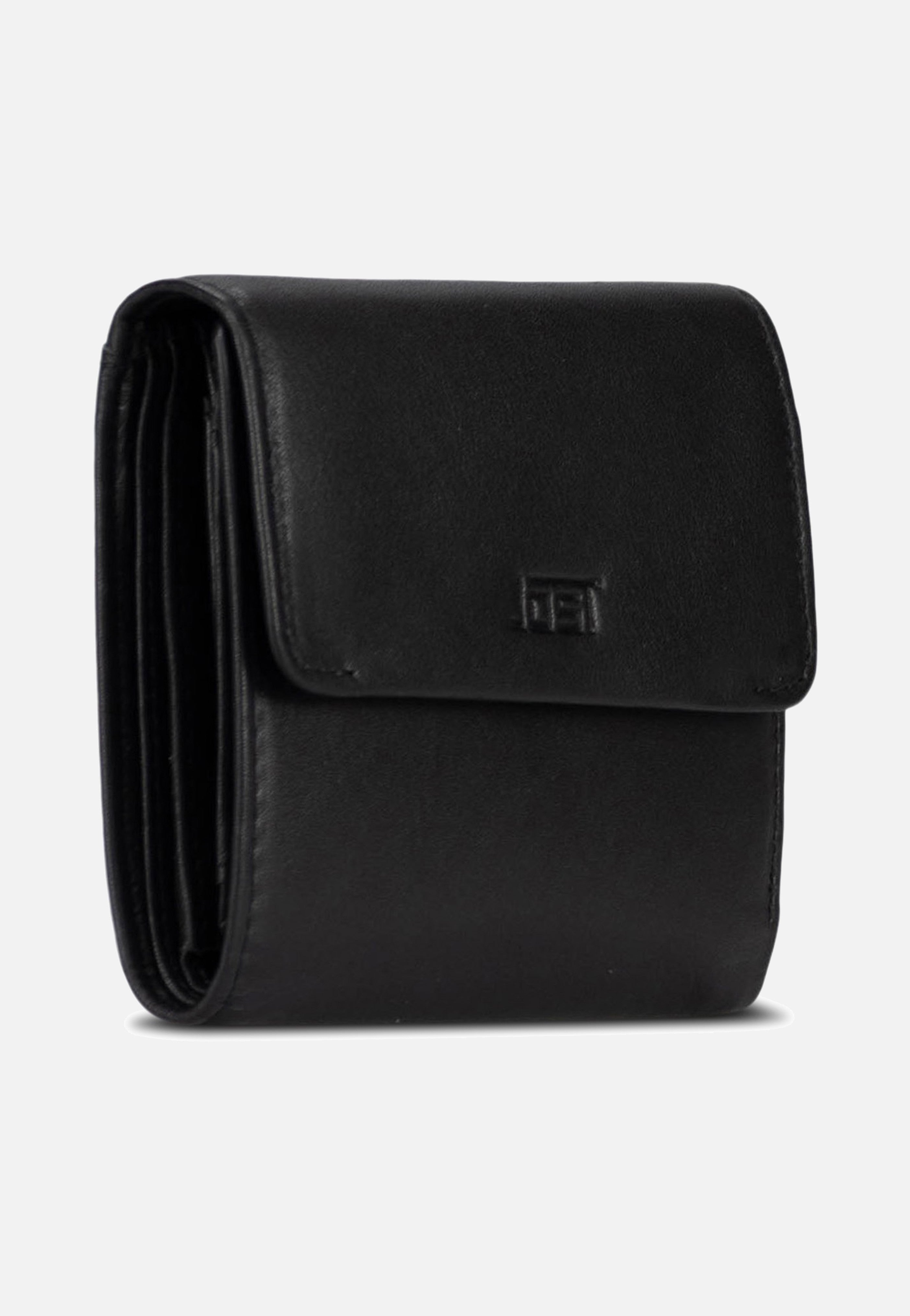 Jost Odense 6333 Medium Black Portemonnaie