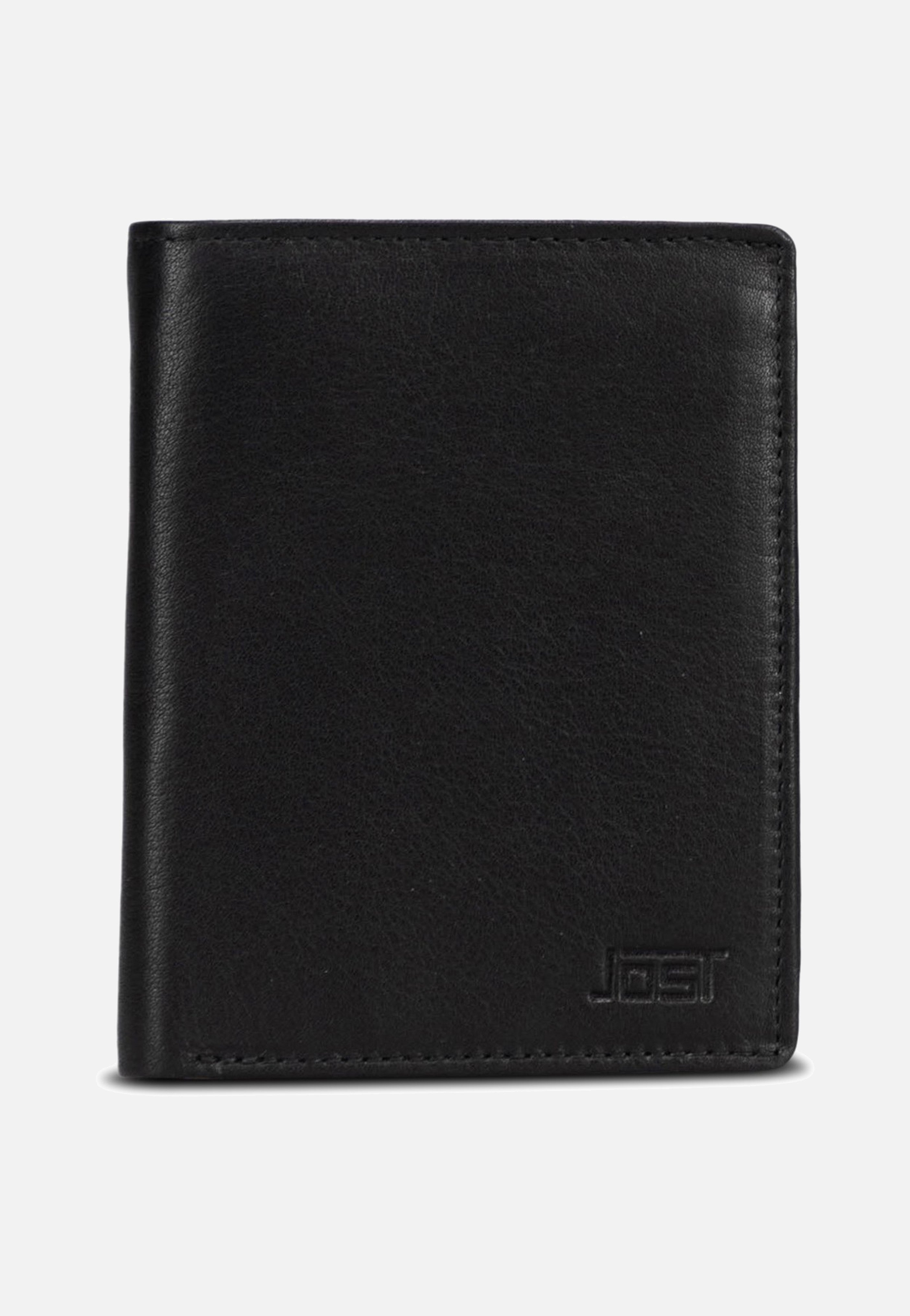 Jost Odense Medium 6350 Black Portemonnaie