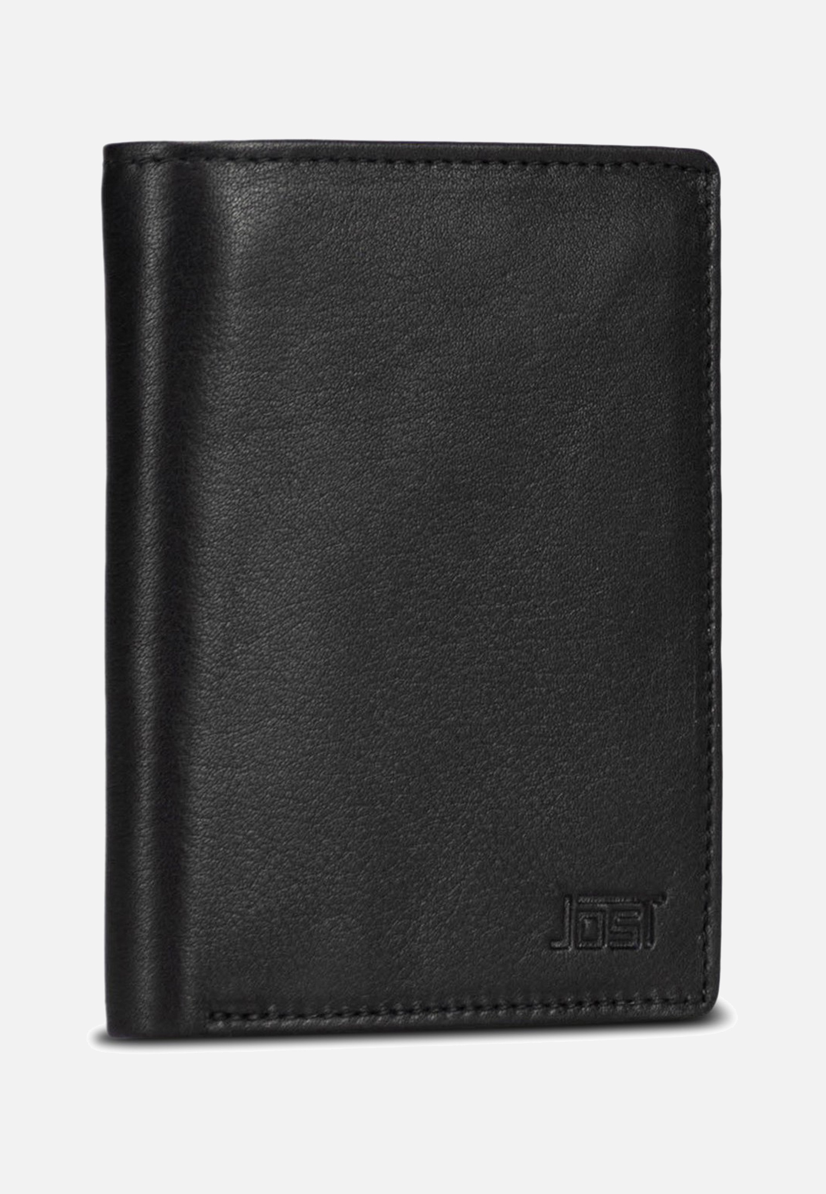 Jost Odense Medium 6350 Black Portemonnaie