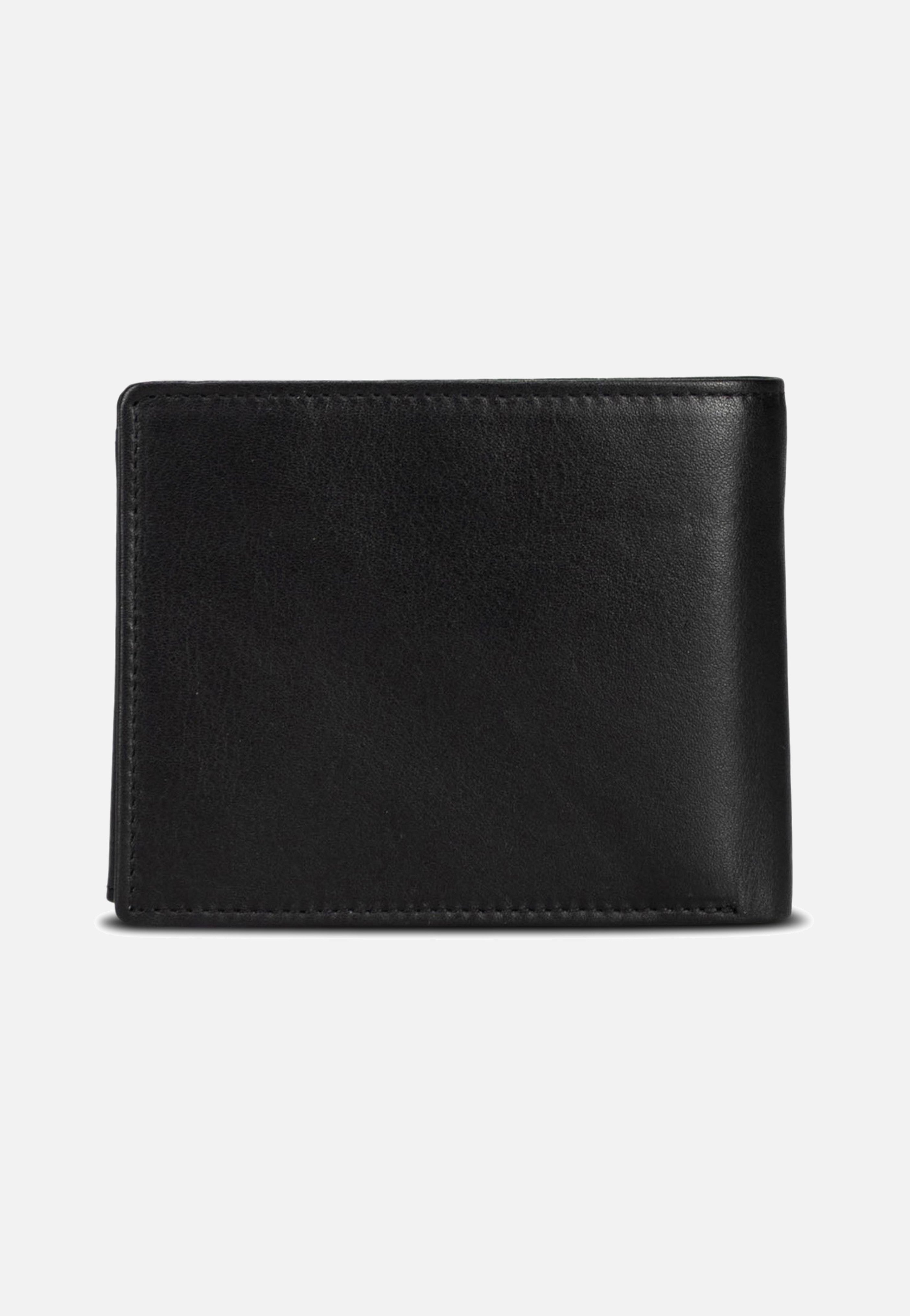 Jost Odense Medium 6352 Black Portemonnaie