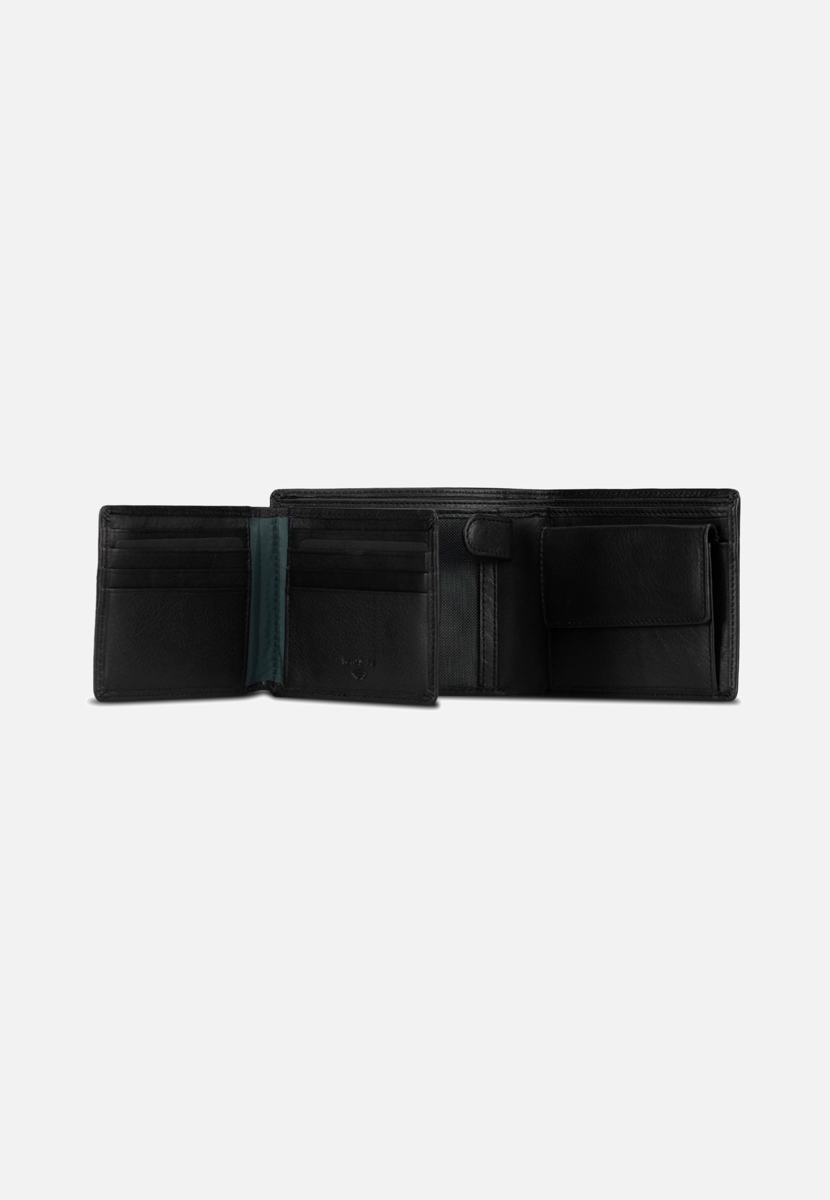 Jost Odense Medium 6352 Black Portemonnaie