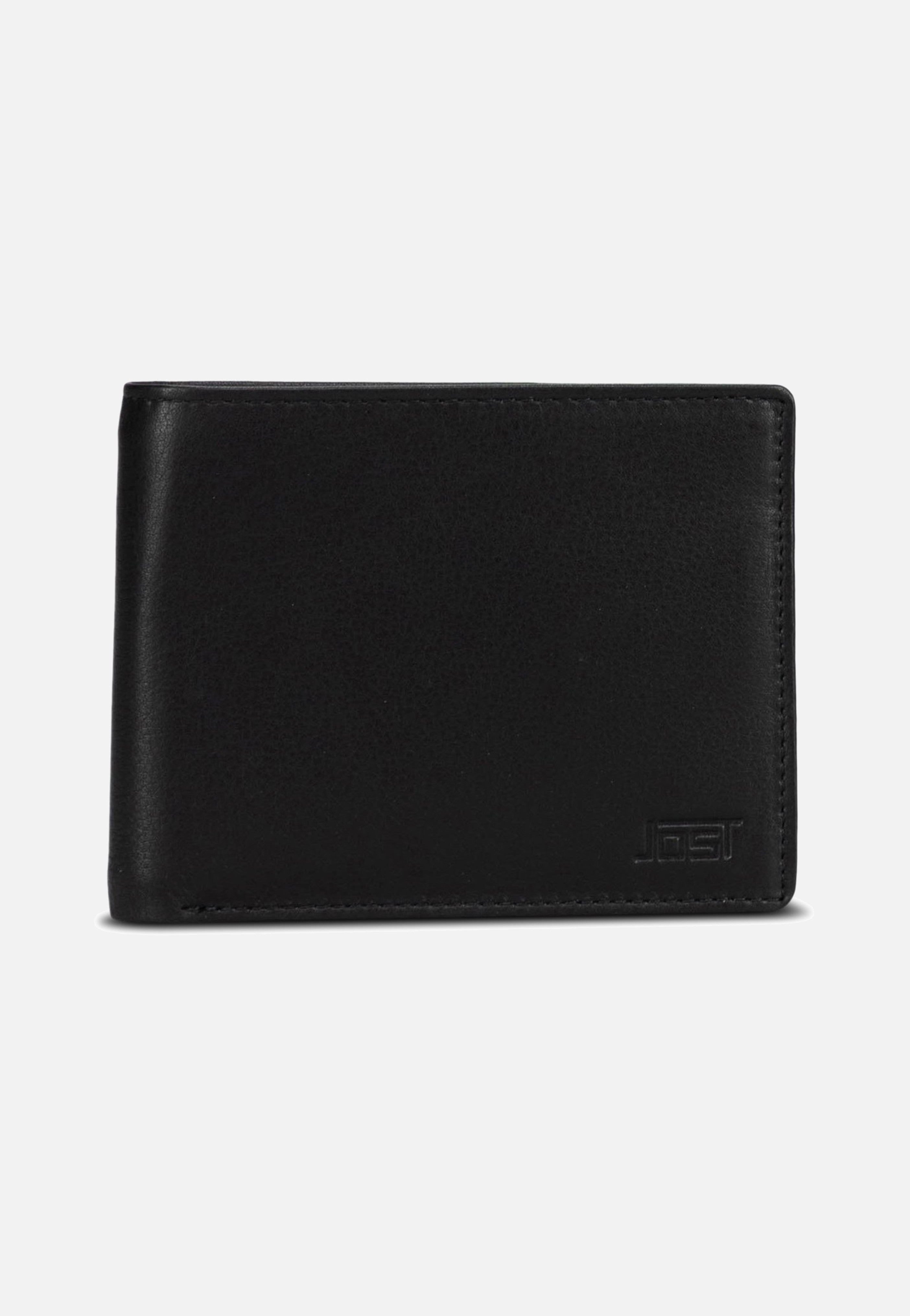 Jost Odense Medium 6353 Black Portemonnaie