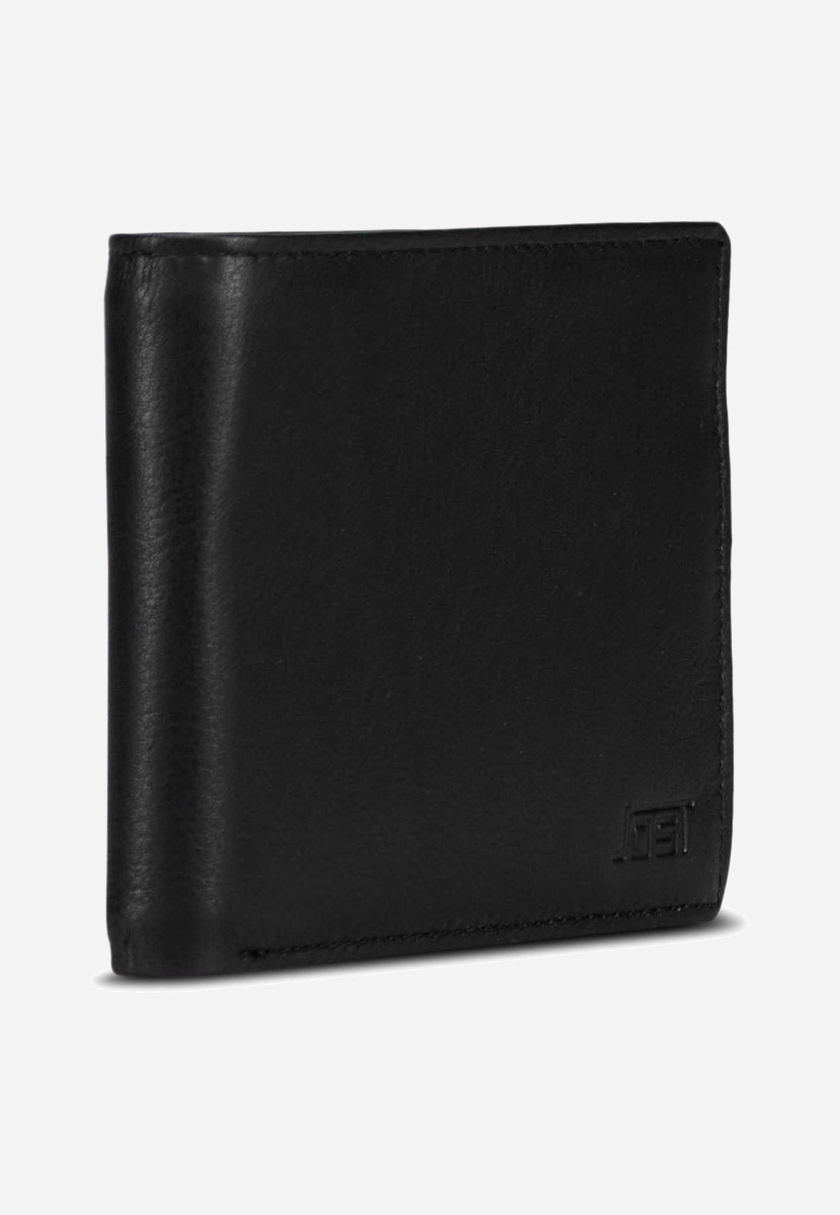 Jost Odense Medium 6353 Black Portemonnaie