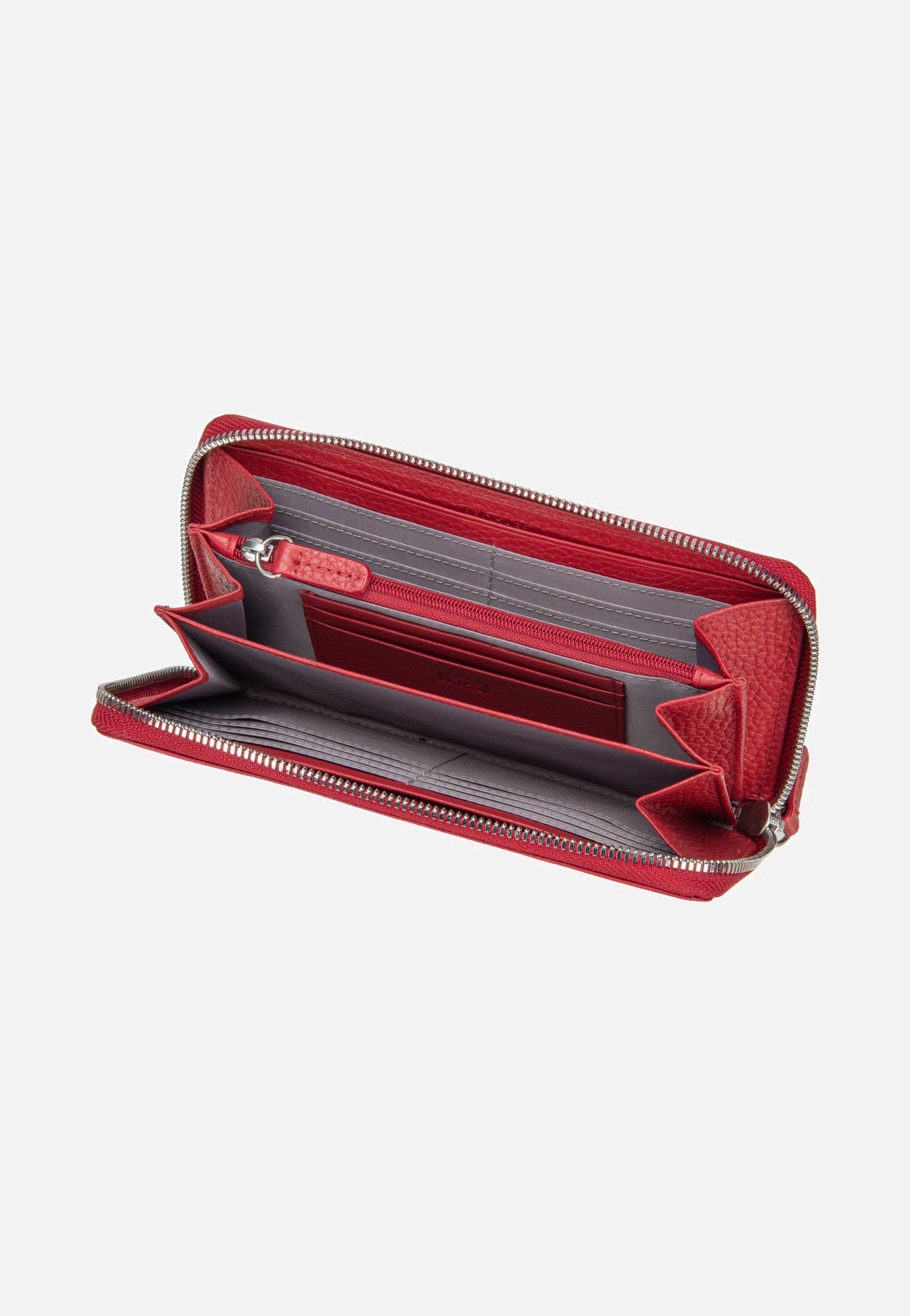 Jost Vika 5580 Large Red Portemonnaie