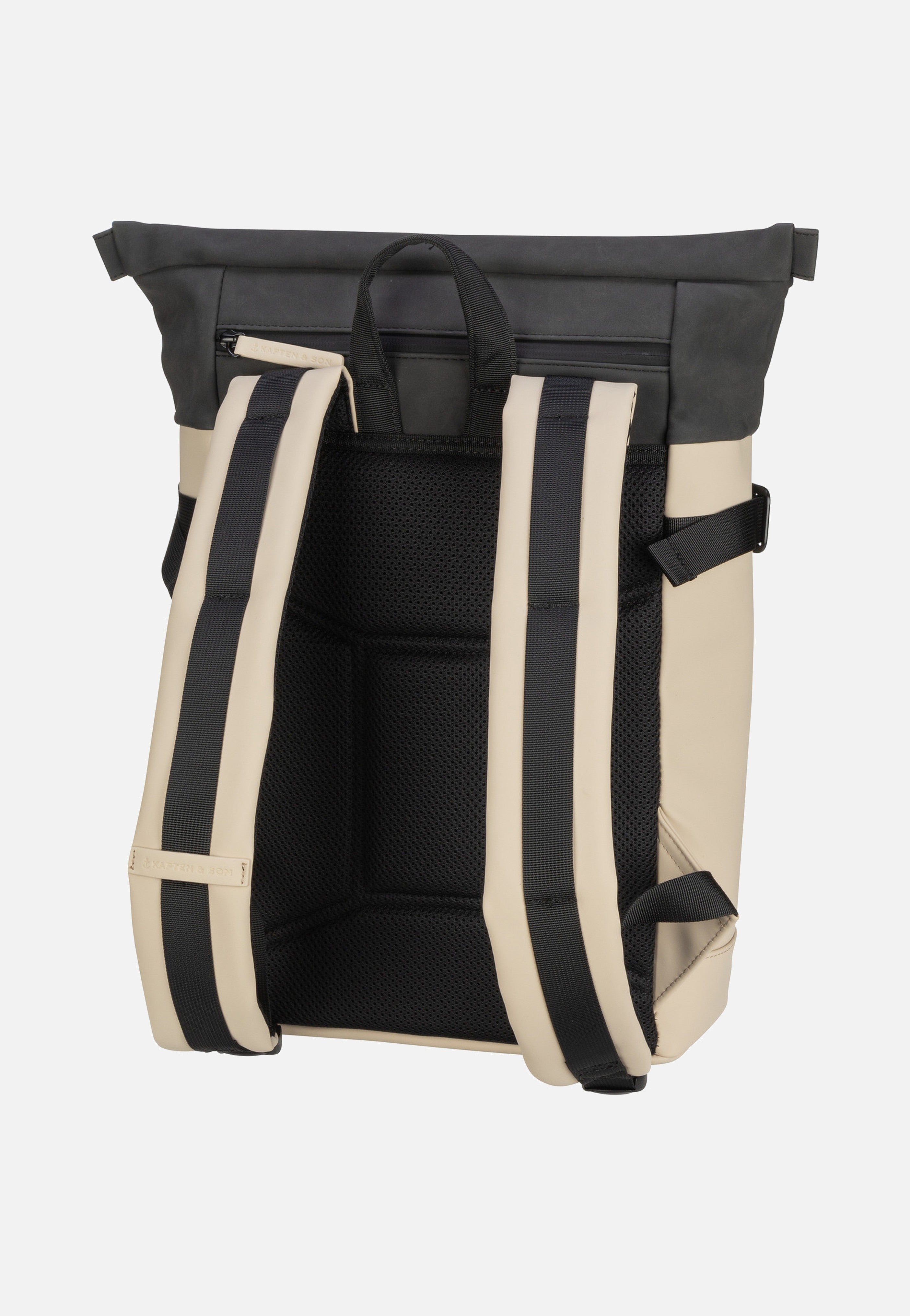 Kapten & Son Aarhus Cream Black Rucksack