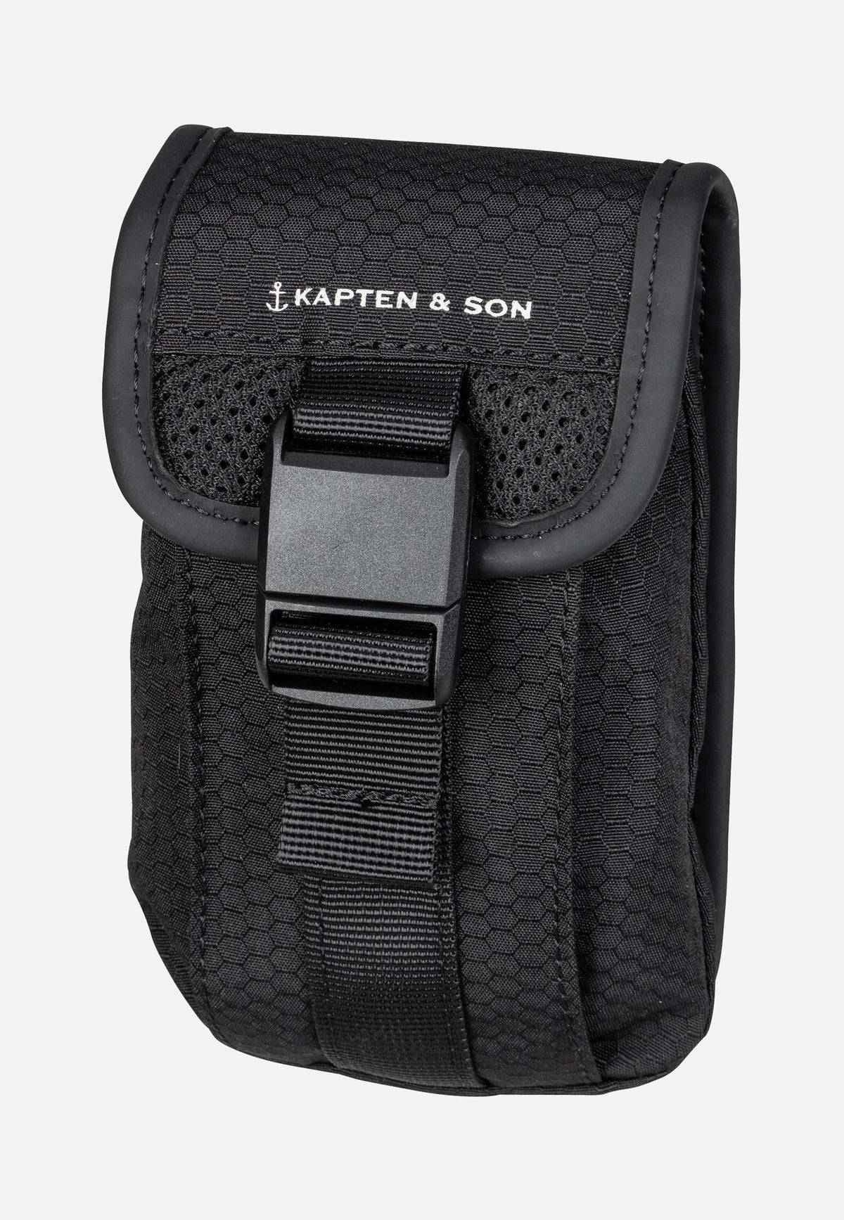 Kapten & Son Banff Chestbag All Black Crossbody Bag