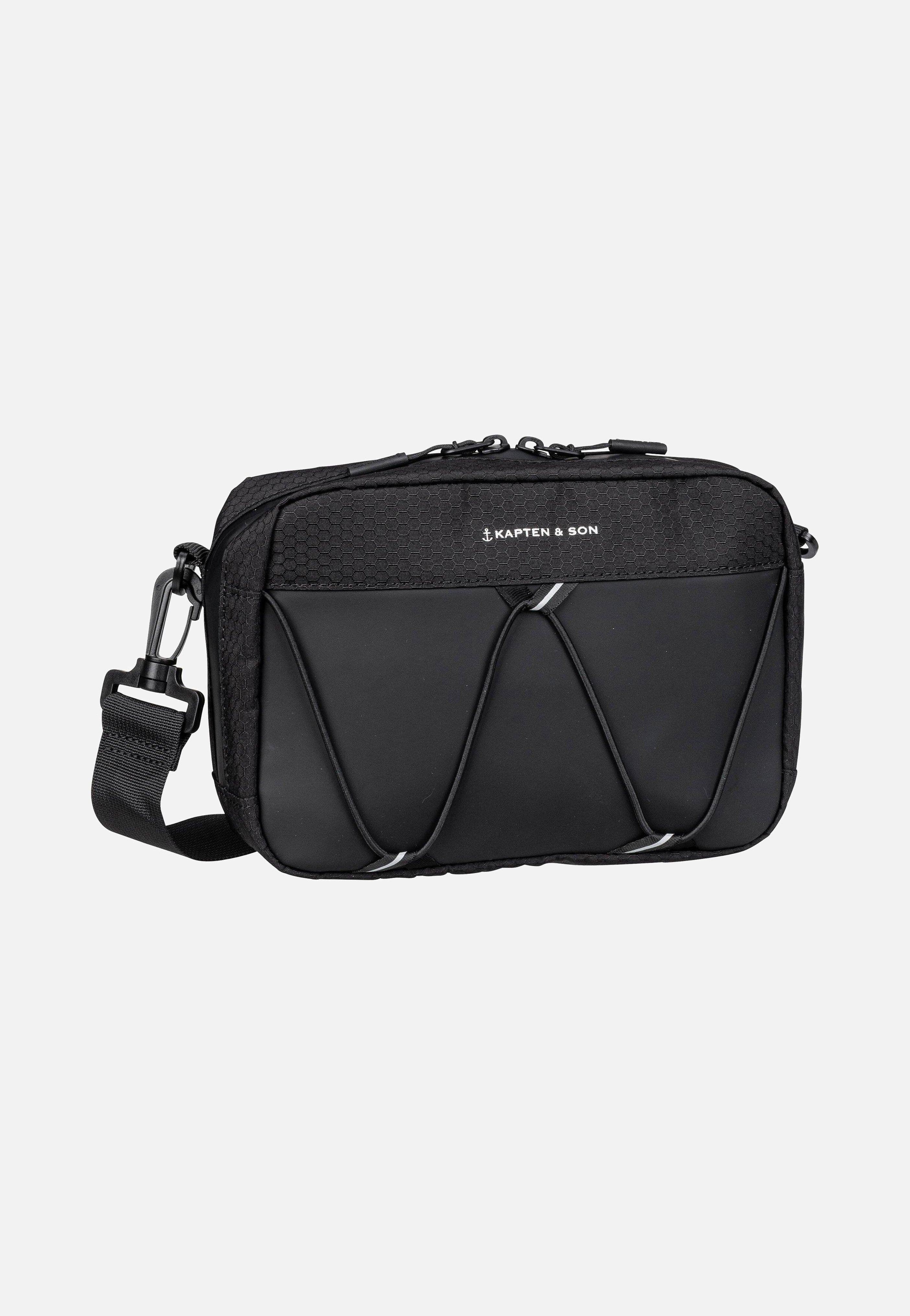Kapten & Son - Banff Chestbag All Black - Crossbody Bag | Neutral-Image