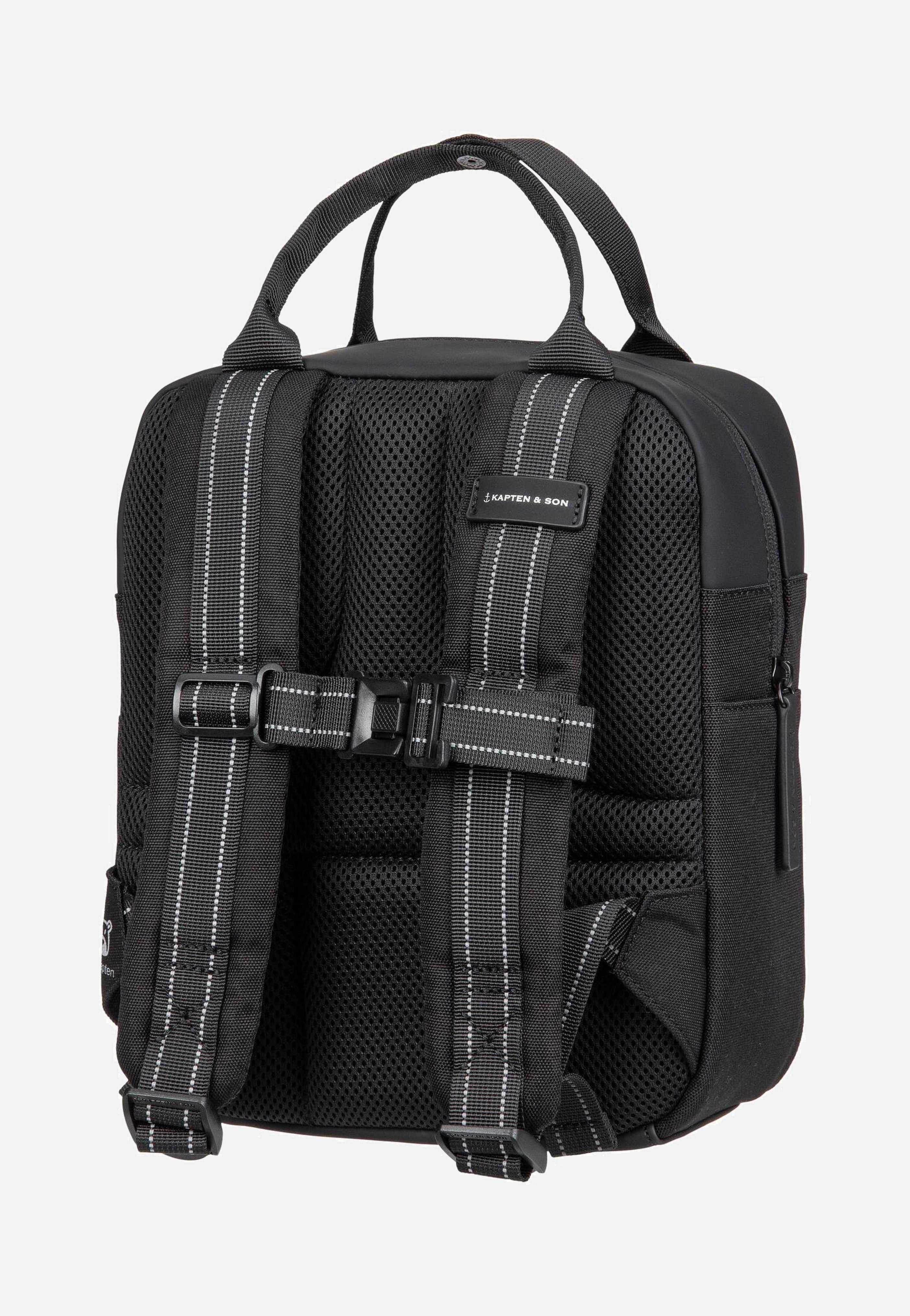 Kapten & Son - Bergen Kids All Black - Backpack | Neutral-Image
