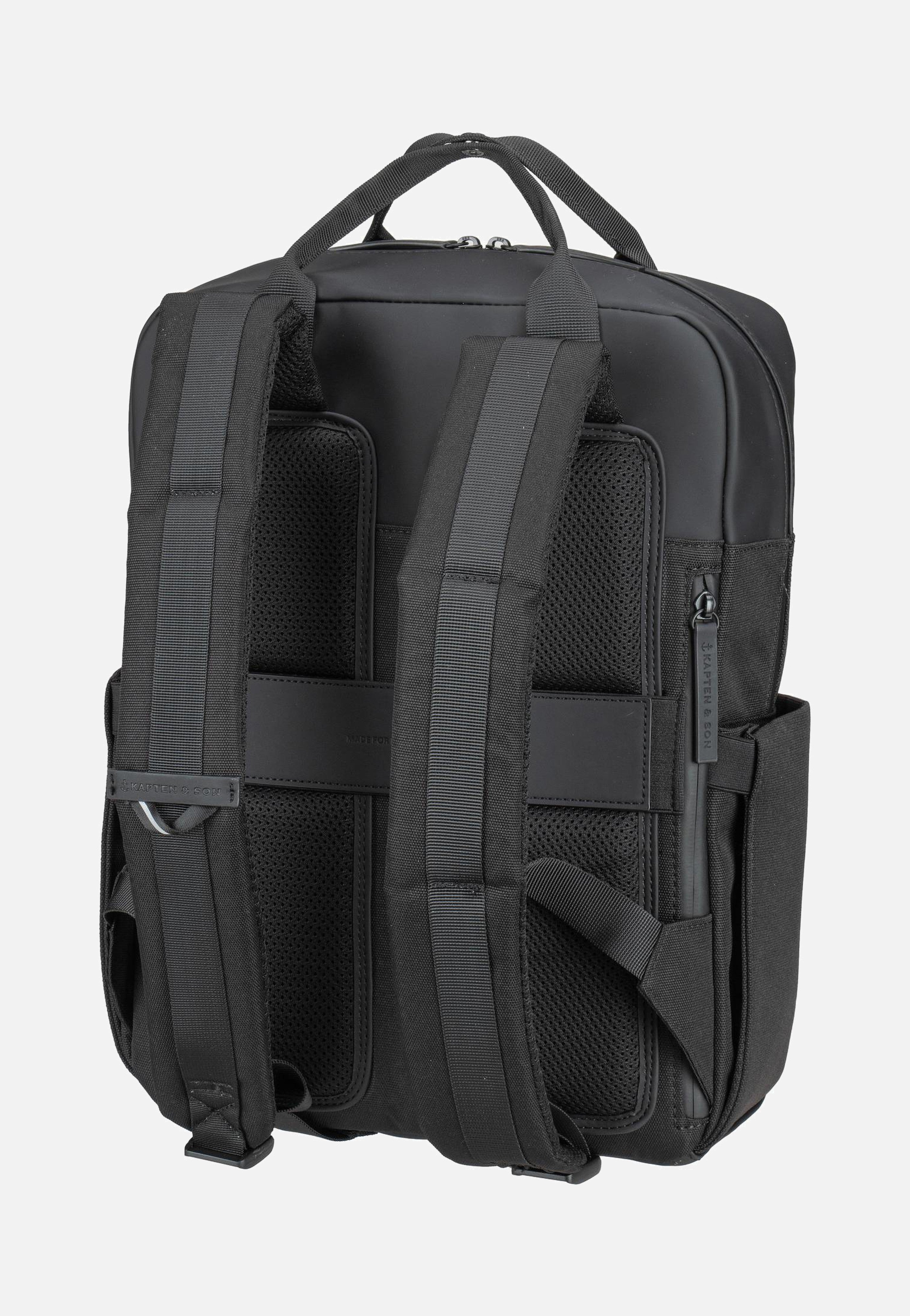 Kapten & Son - Bergen Pro All Black - Backpack | Neutral-Image