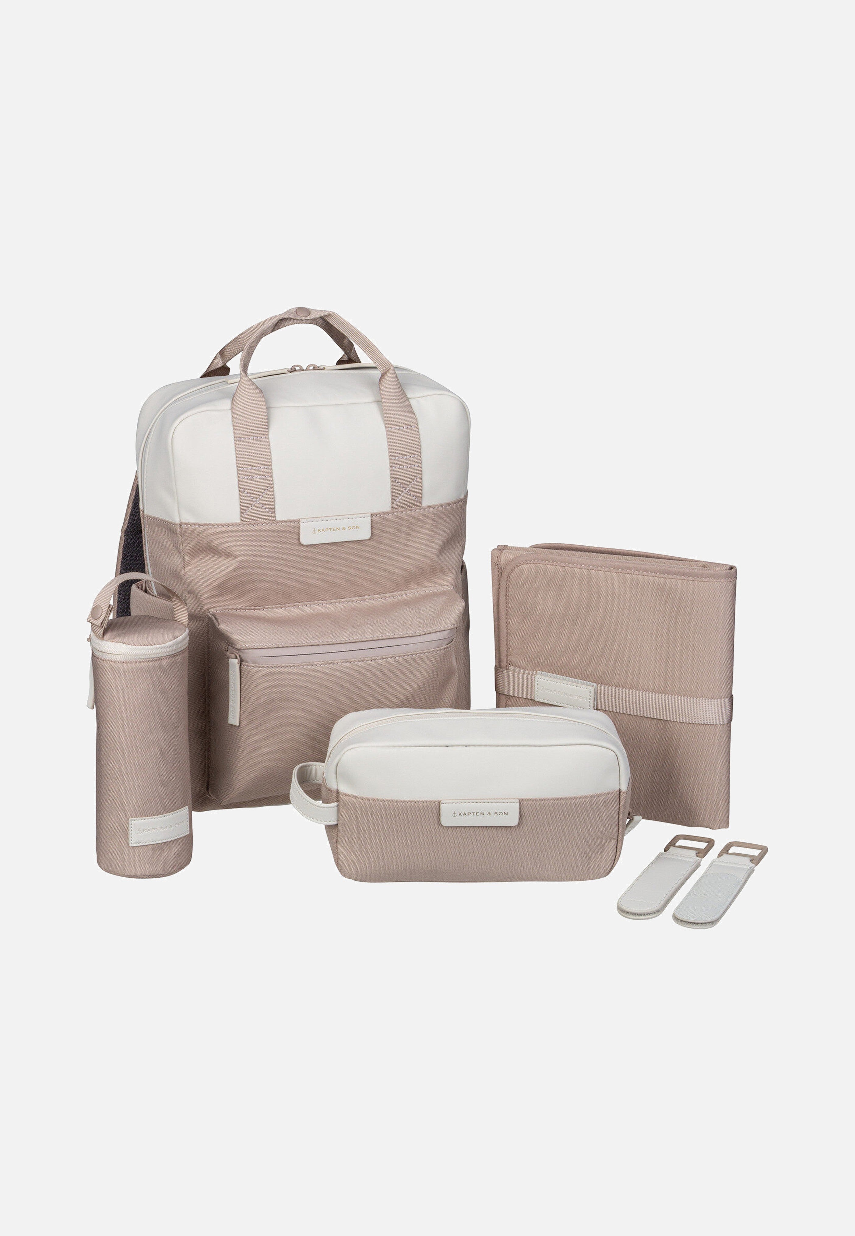 Kapten & Son - Bergen Pro Diaper BP Muted Clay - Backpack | Neutral-Image