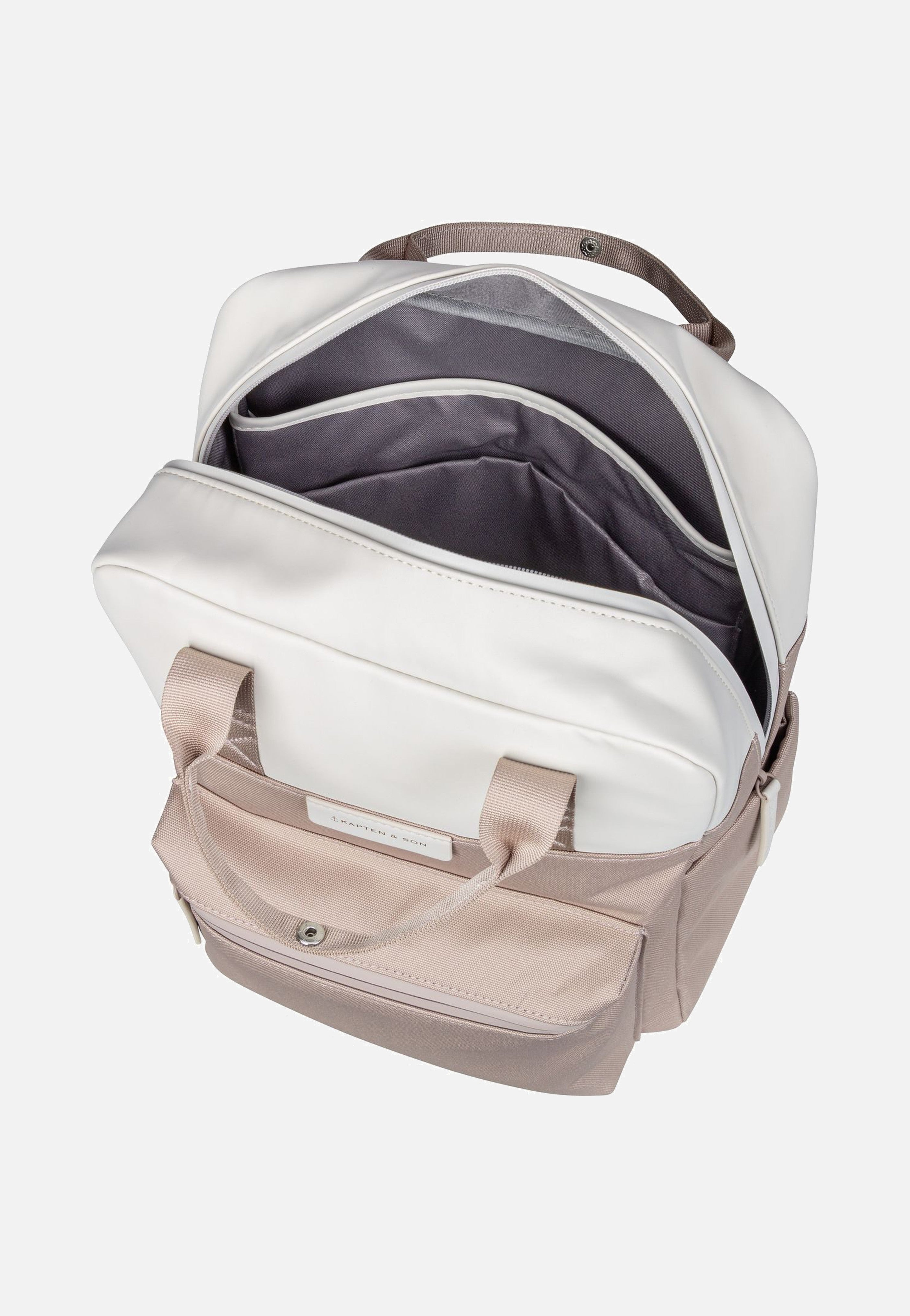 Kapten & Son - Bergen Pro Diaper BP Muted Clay - Backpack | Neutral-Image