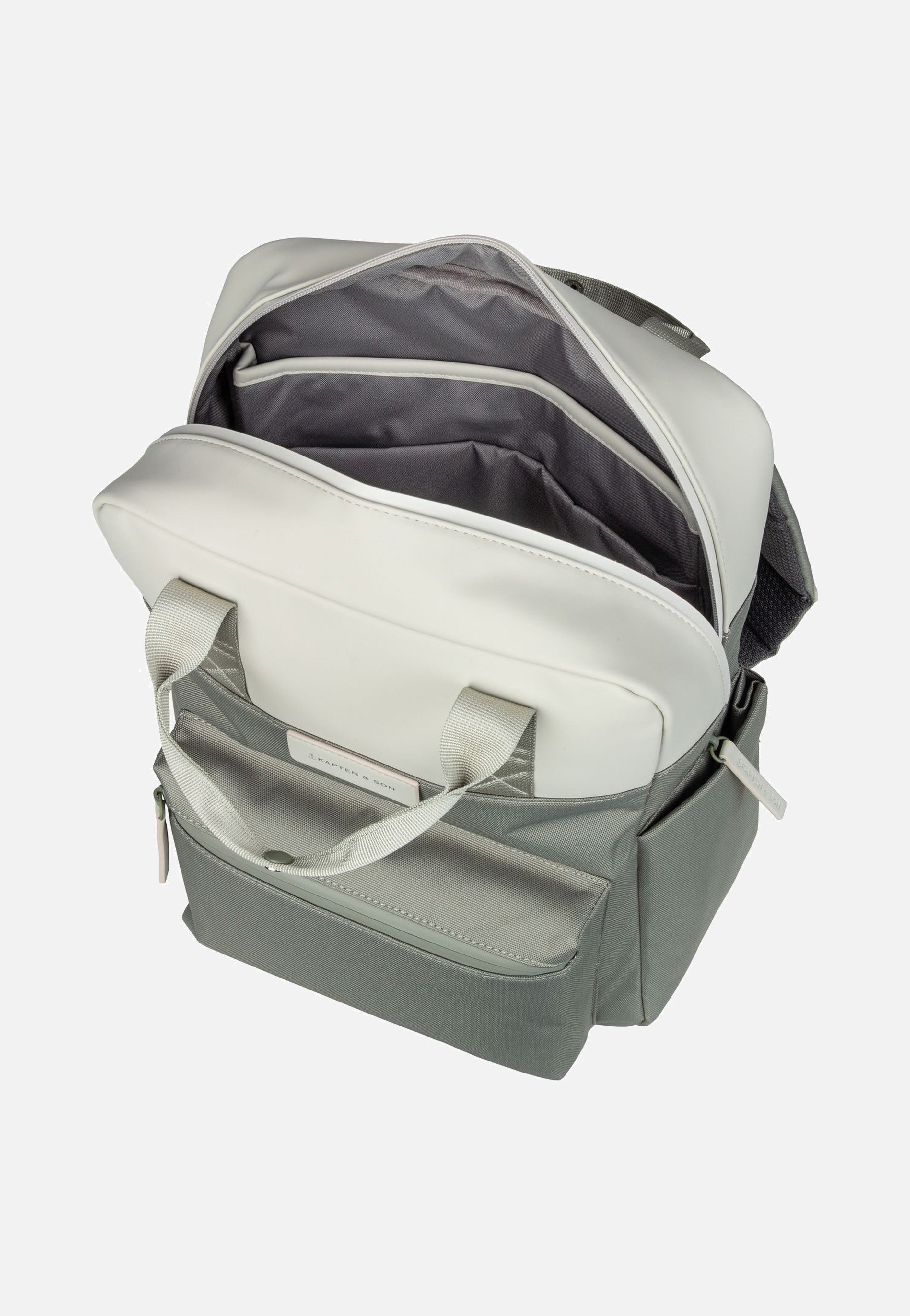 Kapten & Son - Bergen Pro Diaper BP Muted Sage - Backpack | Neutral-Image