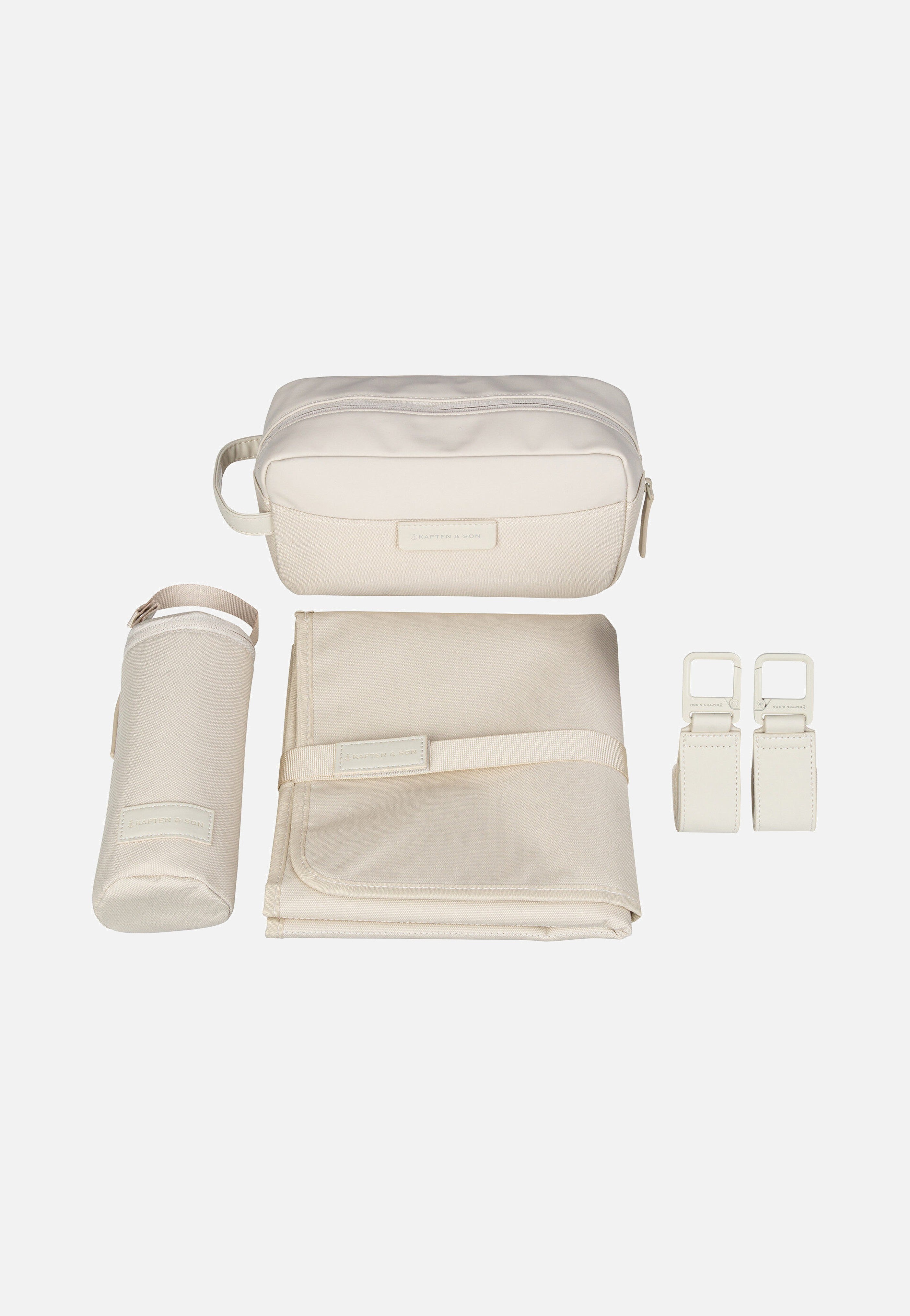 Kapten & Son - Bergen Pro Diaper BP Sandstone - Backpack | Neutral-Image