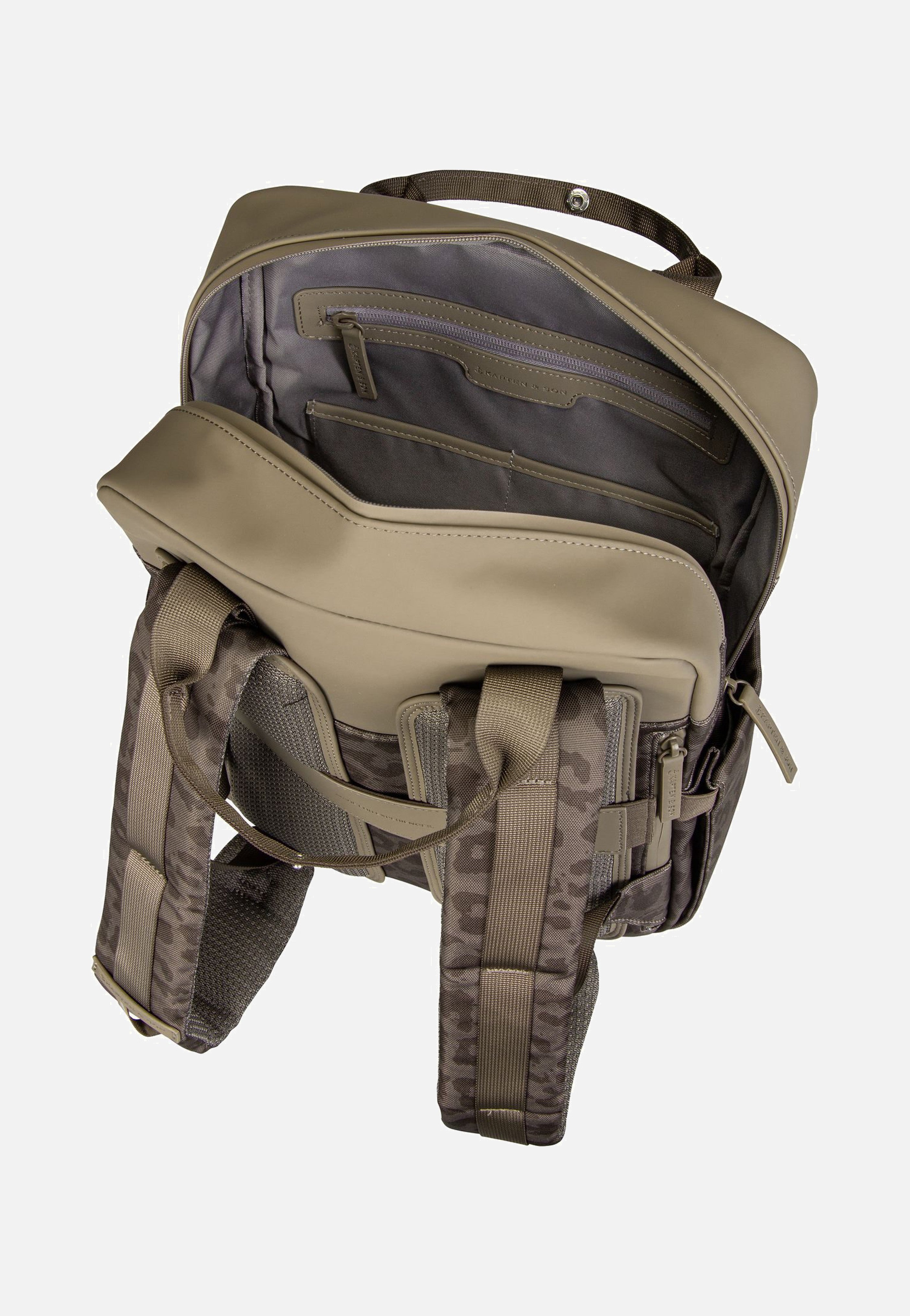 Kapten & Son - Bergen Pro Leo Leo Dark Brown - Backpack | Neutral-Image