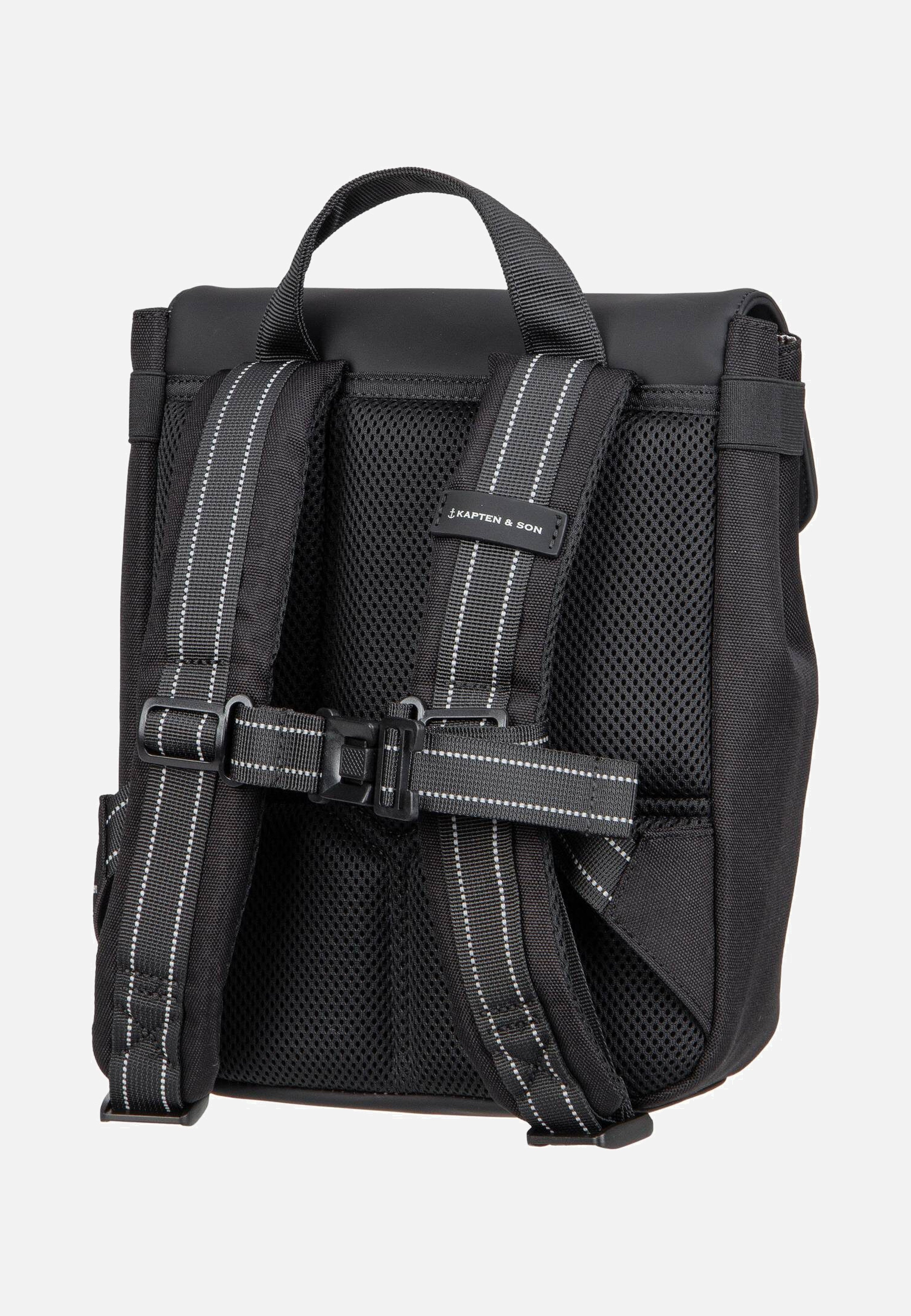 Kapten & Son - Fyn Kids All Black - Backpack | Neutral-Image