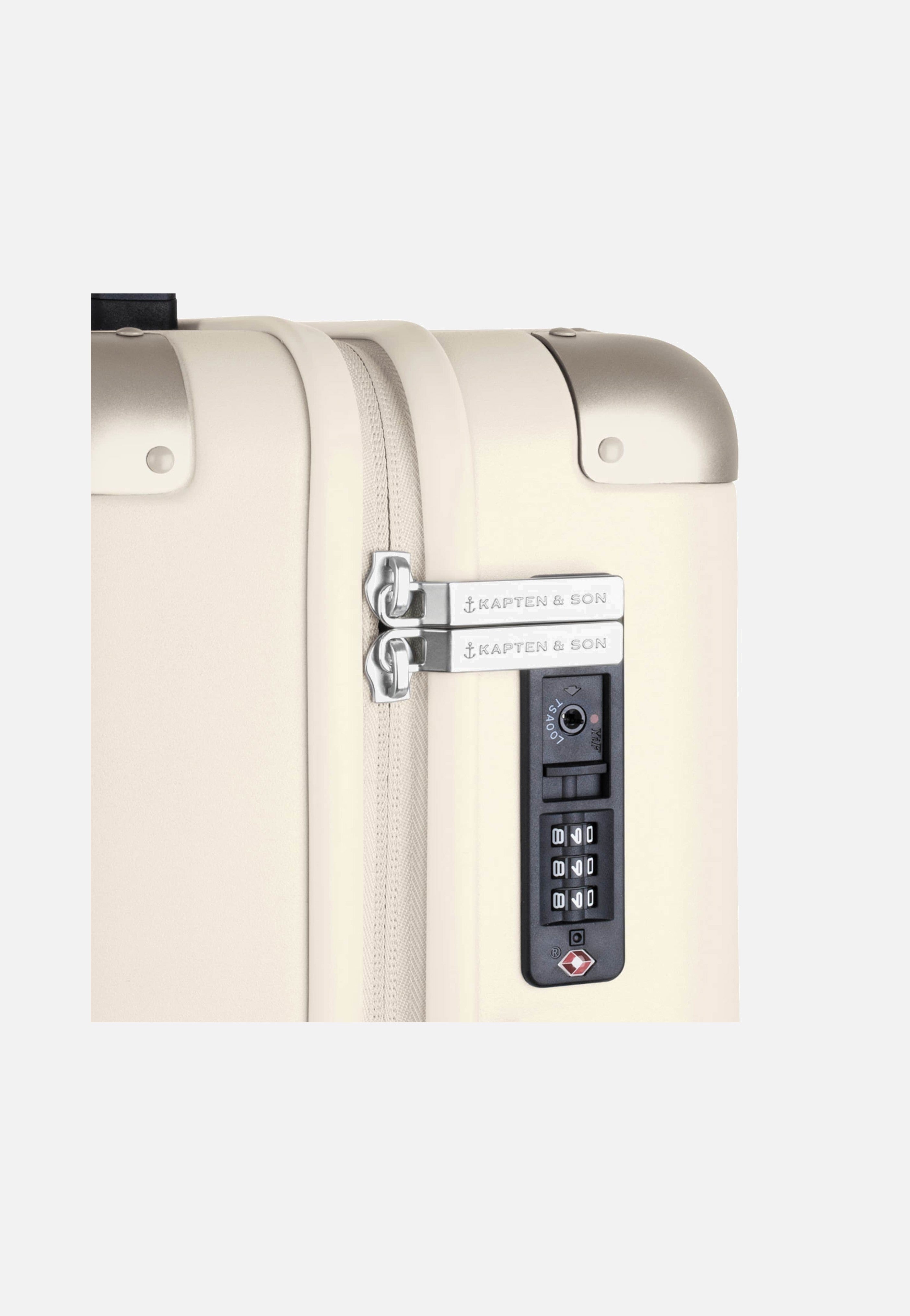 Kapten & Son - Heathrow Cabin Sandstone - Suitcase | Neutral-Image