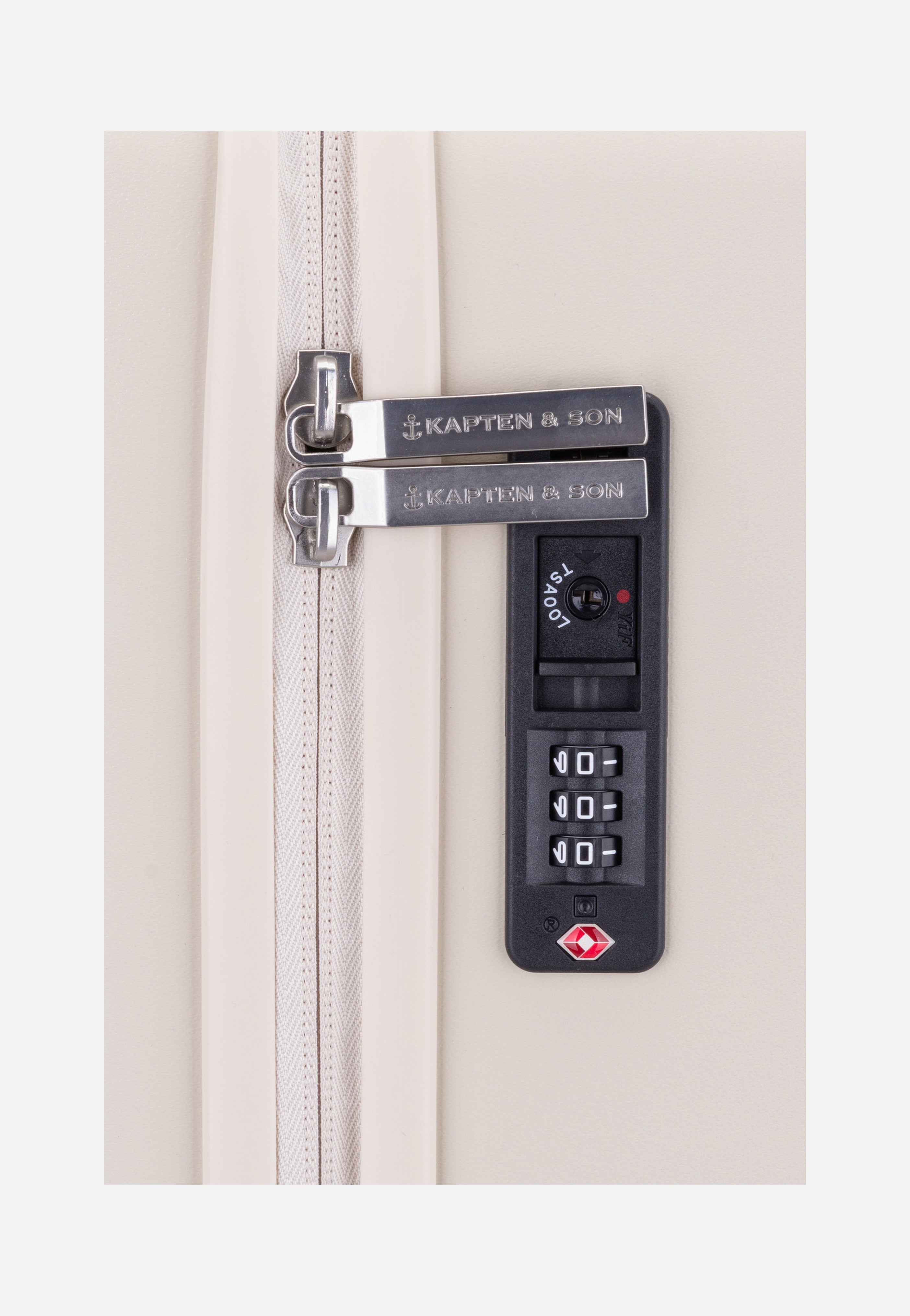 Kapten & Son - Heathrow Check-In Sandstone - Suitcase | Neutral-Image
