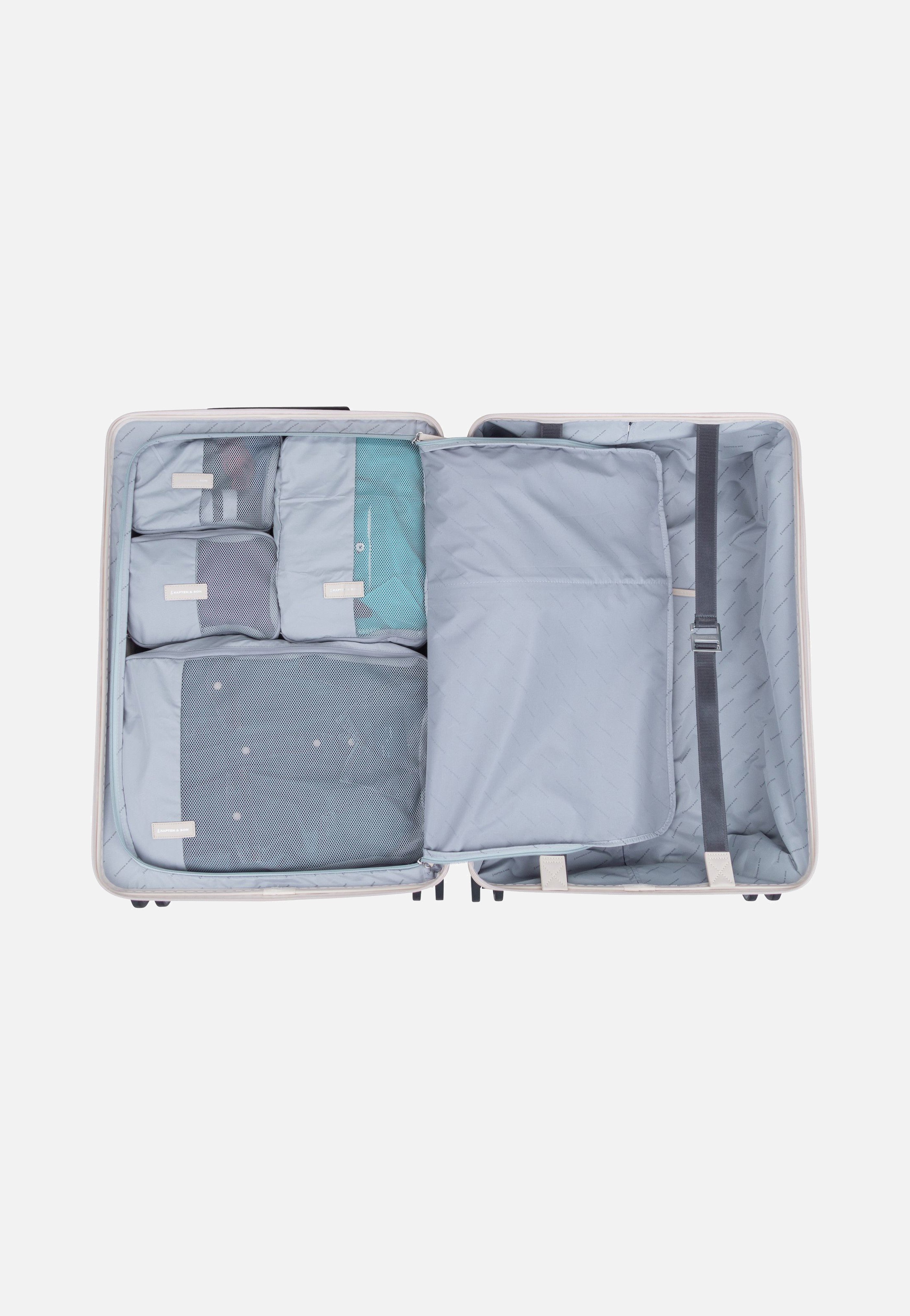 Kapten & Son - Heathrow Check-In Sandstone - Suitcase | Neutral-Image