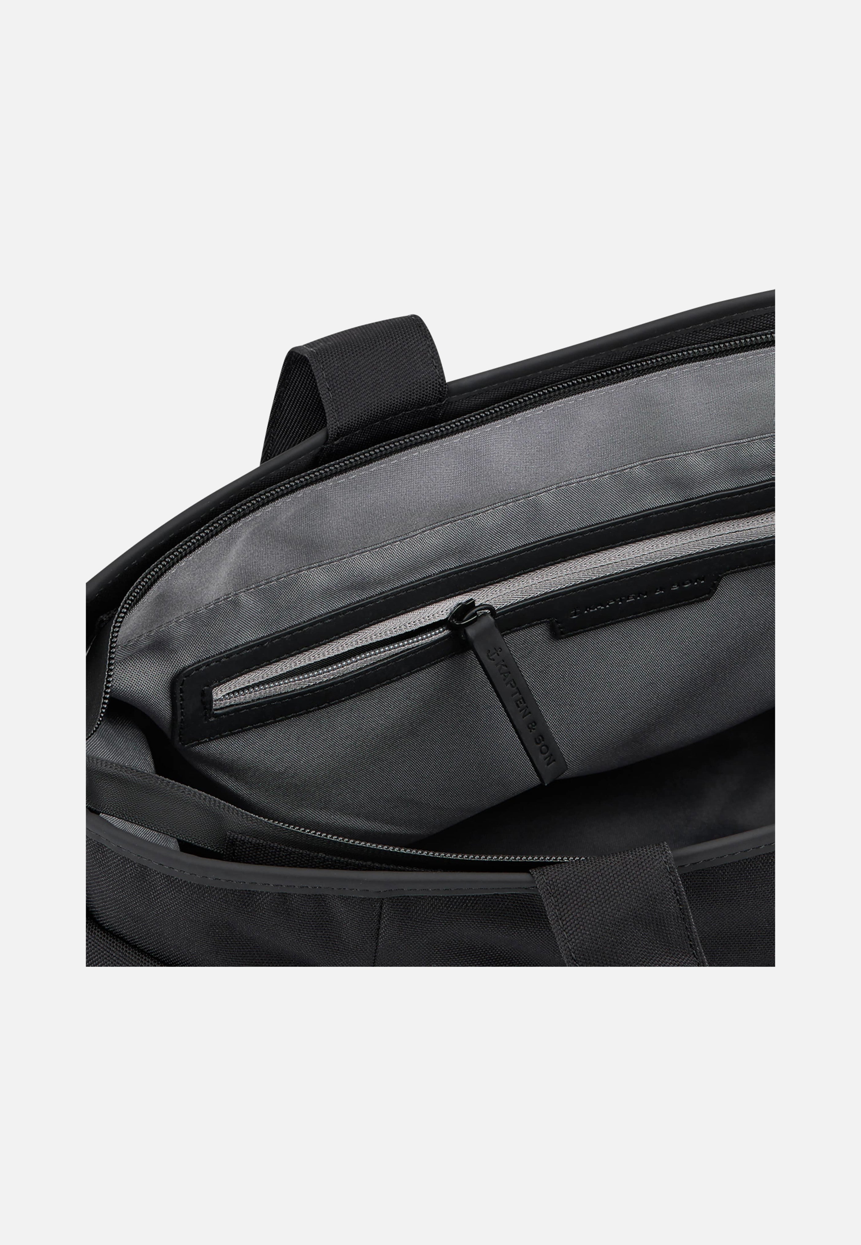 Kapten & Son Hellvi All Black Shopper